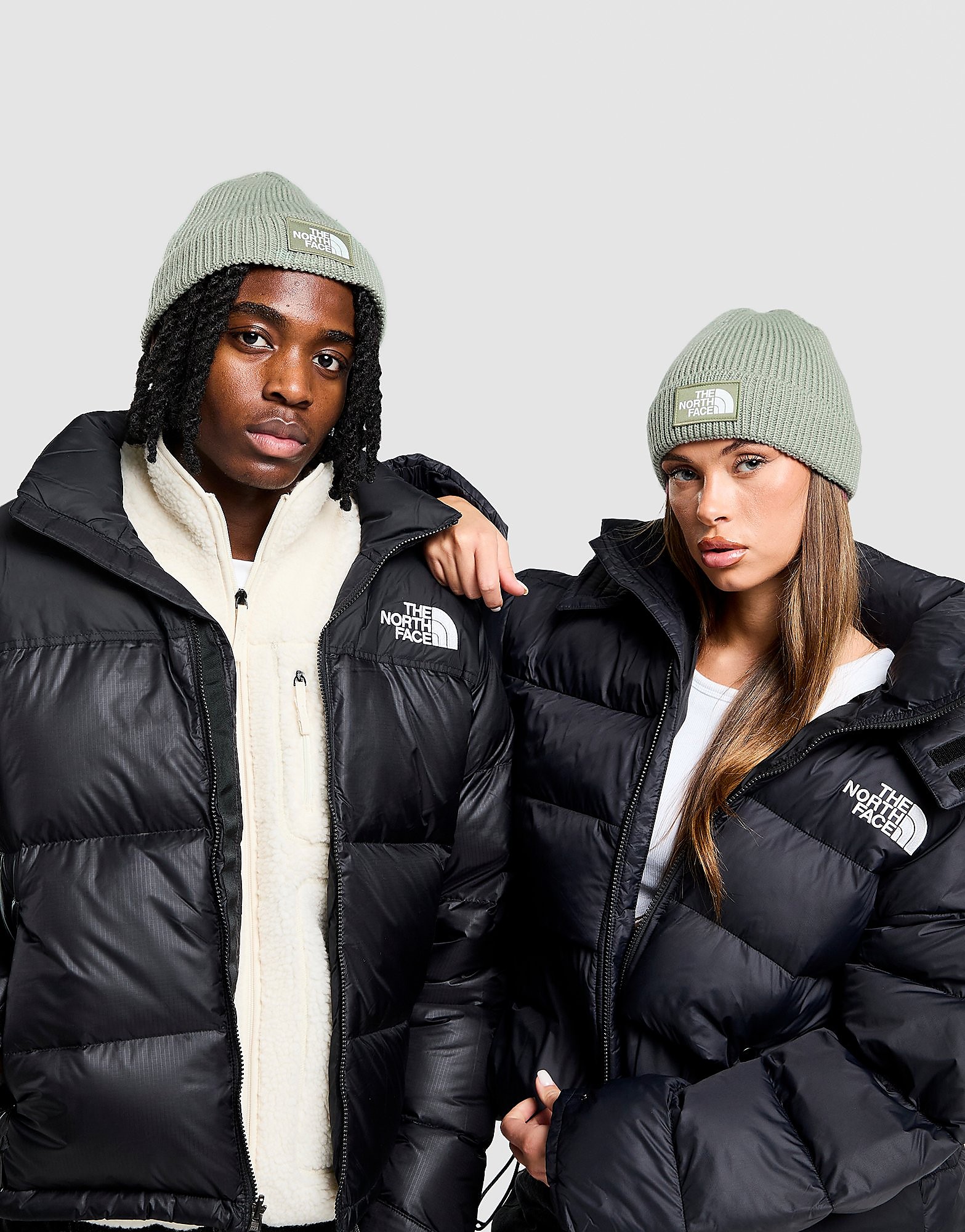 The North Face Bonnet à Revers Logo Box - vue 5