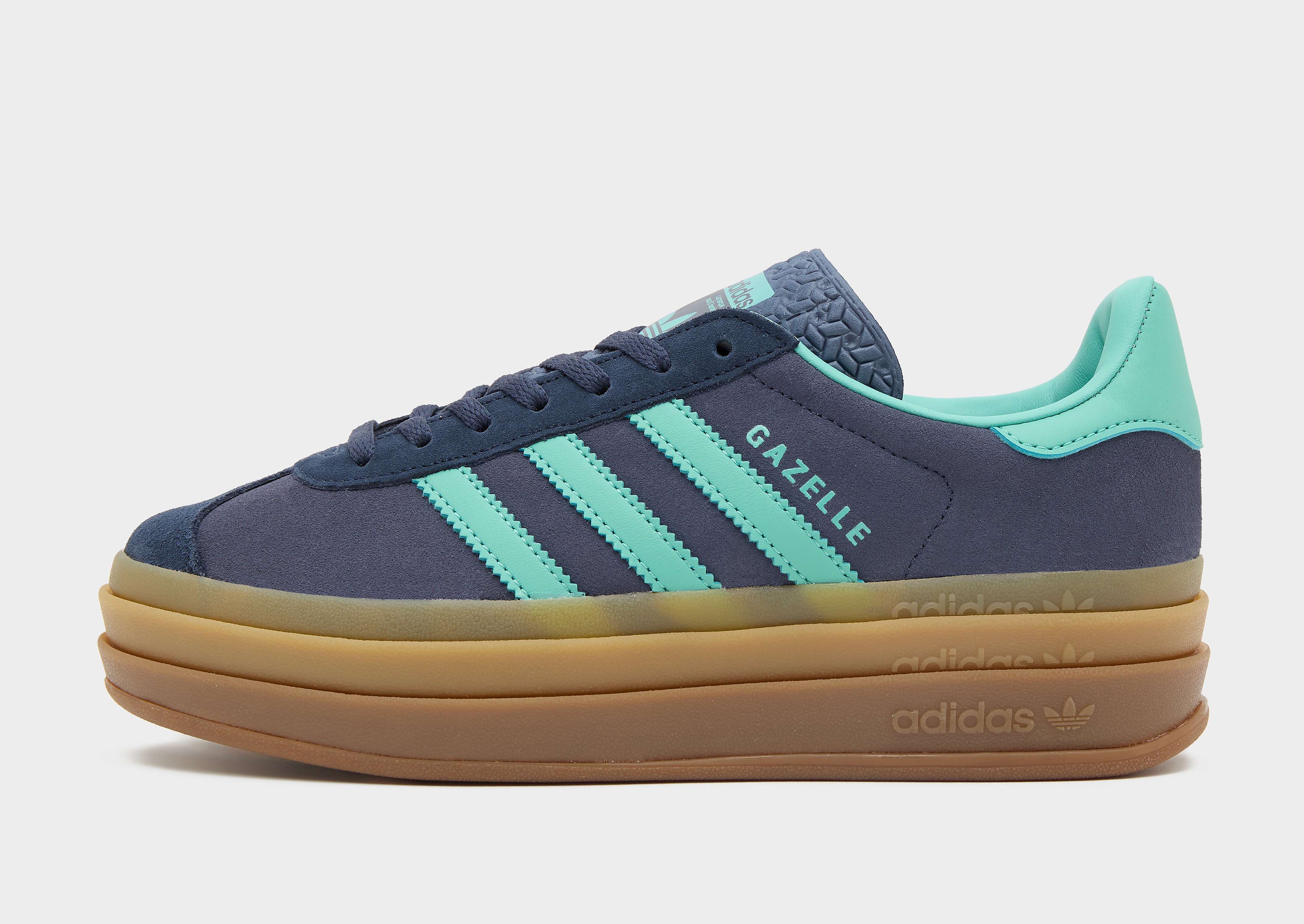 Adidas Gazelle Bold damessneaker blauw