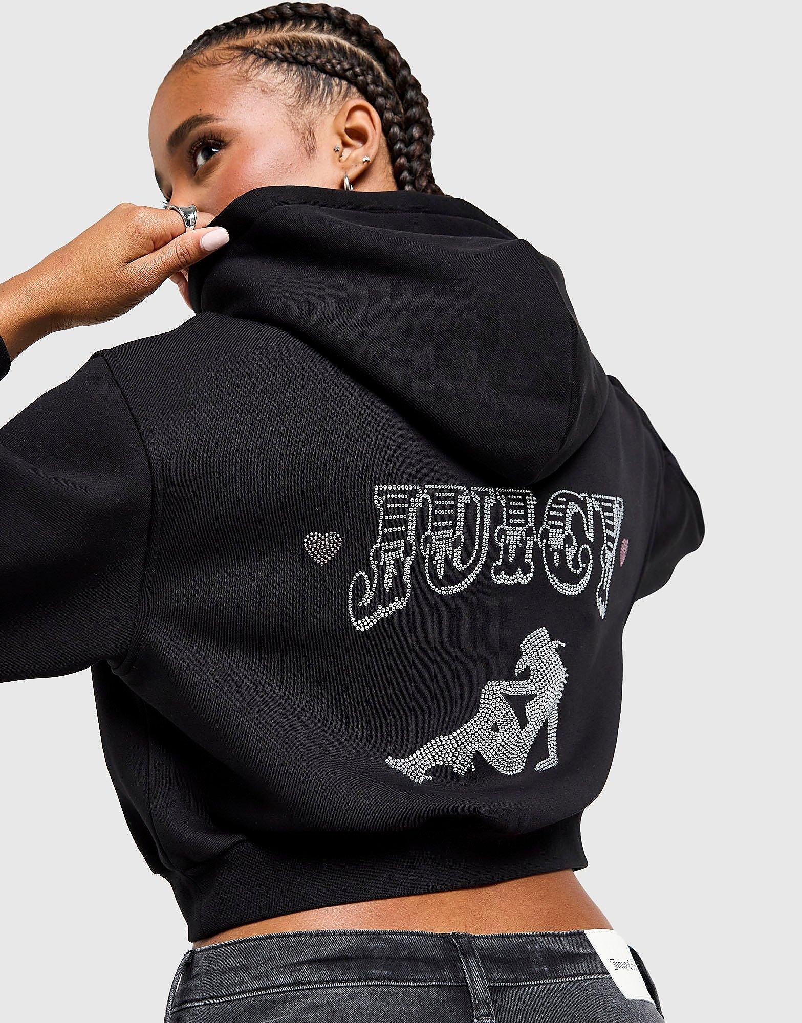 JUICY COUTURE Rodeo Diamante Fleece Hoodie