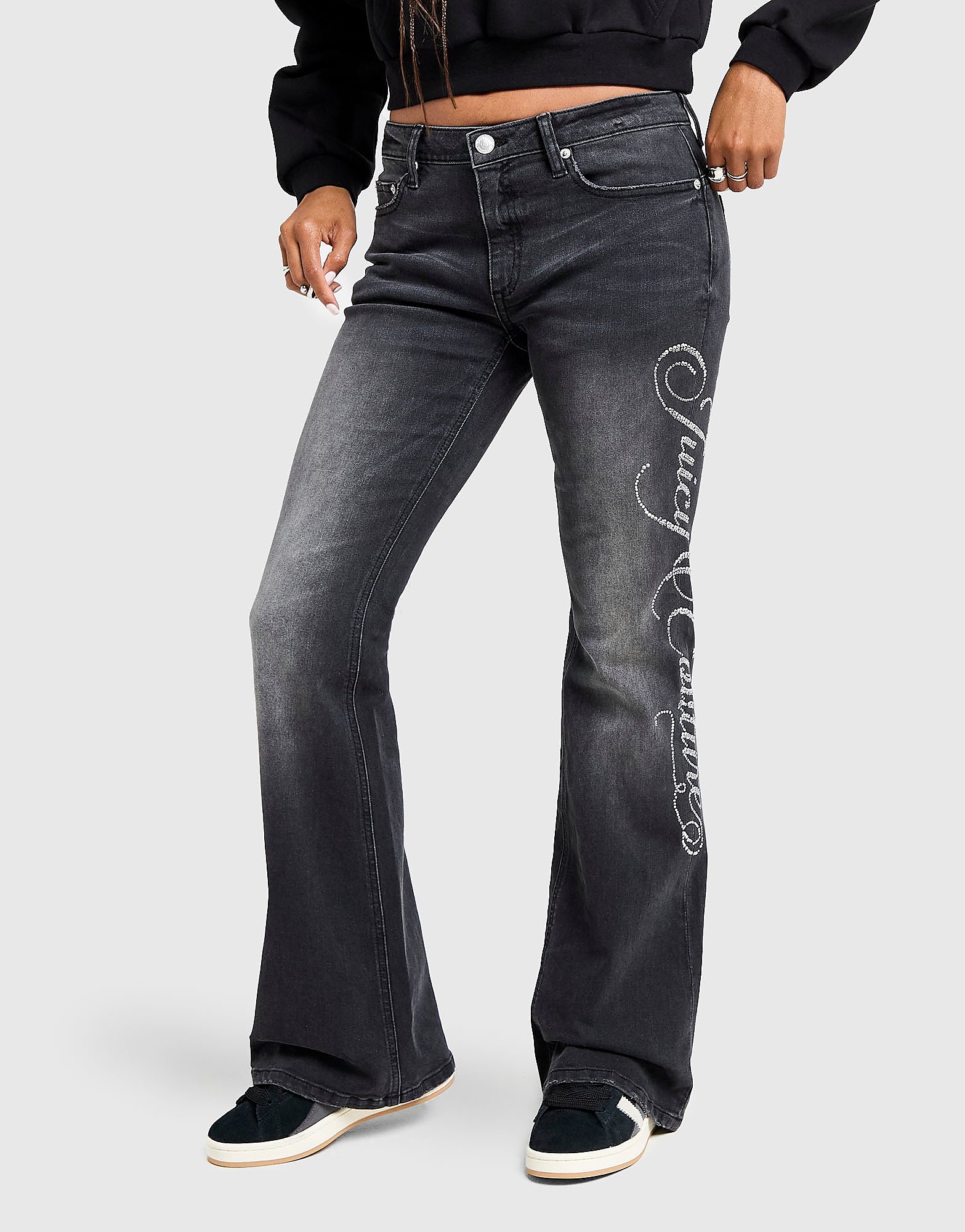 JUICY COUTURE Western Flared Jeans