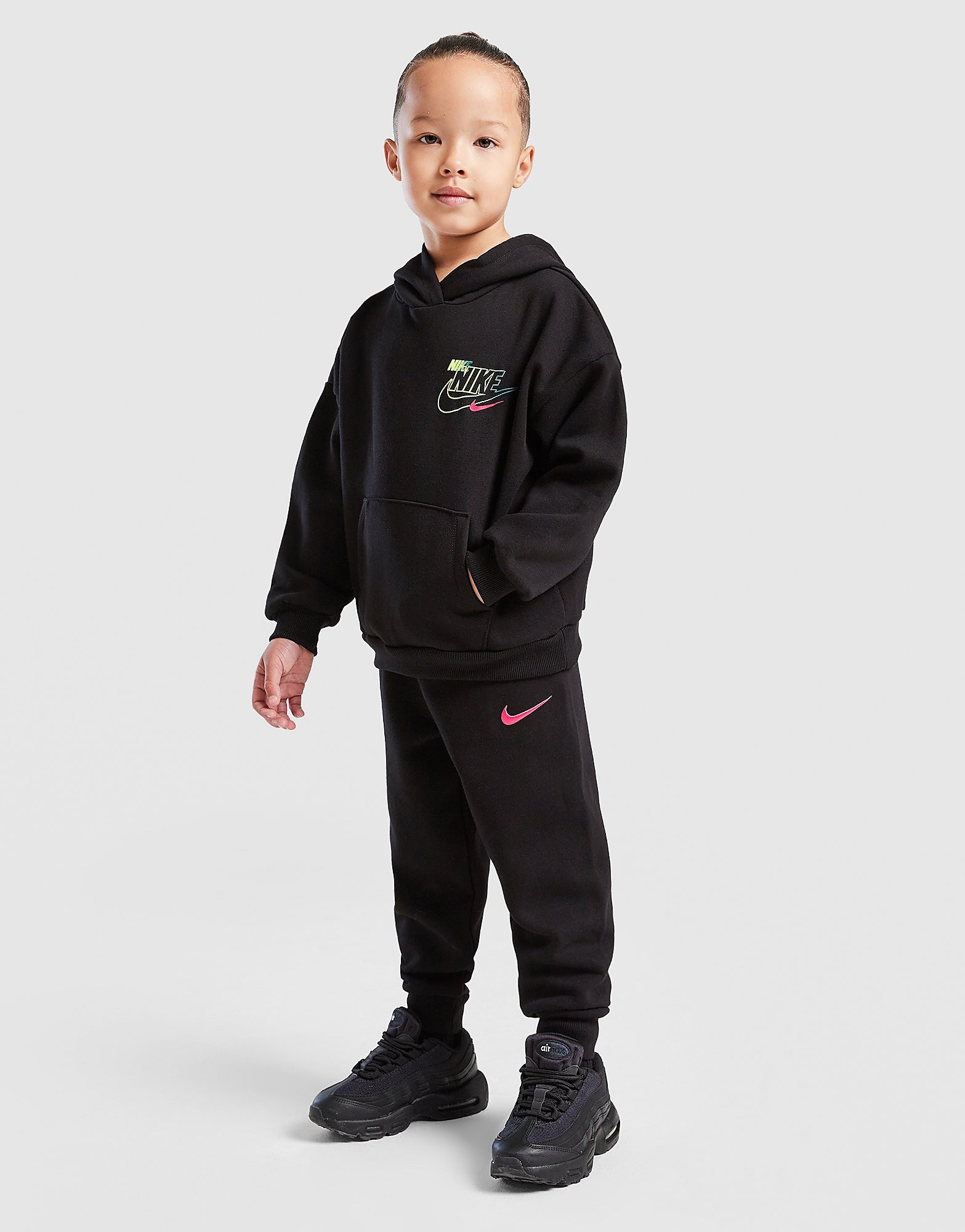 Nike Glow Repeat Swoosh Tracksuit Children