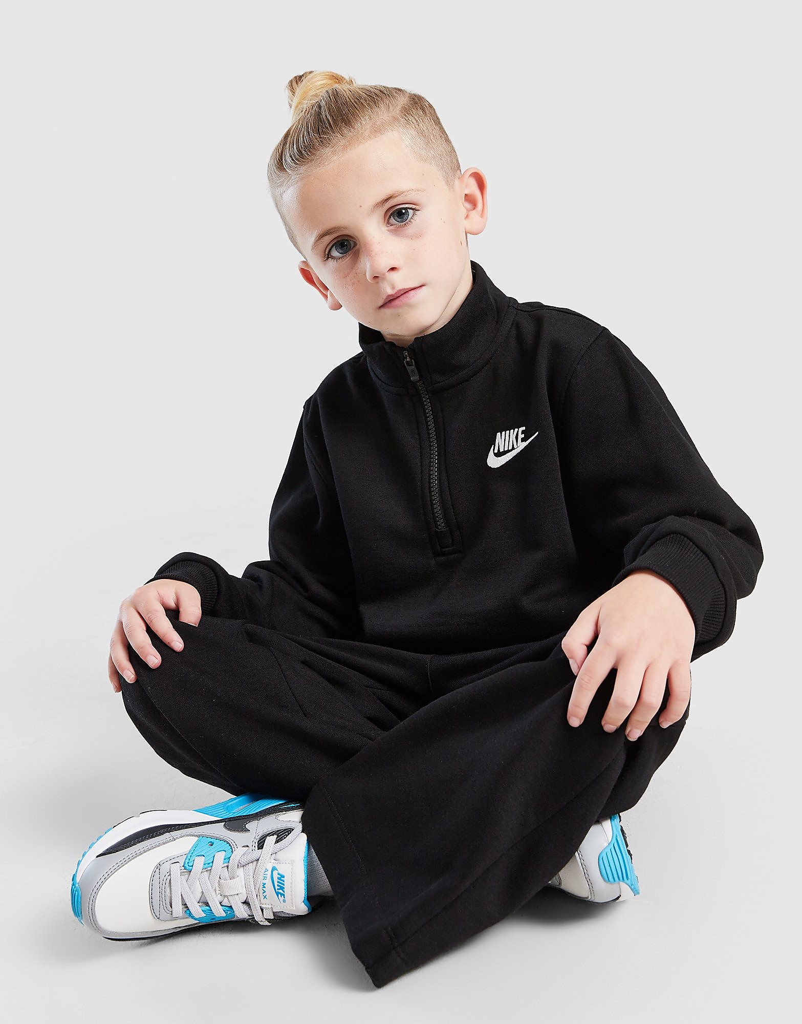 Nike 14 Zip Fleece Tracksuit Children