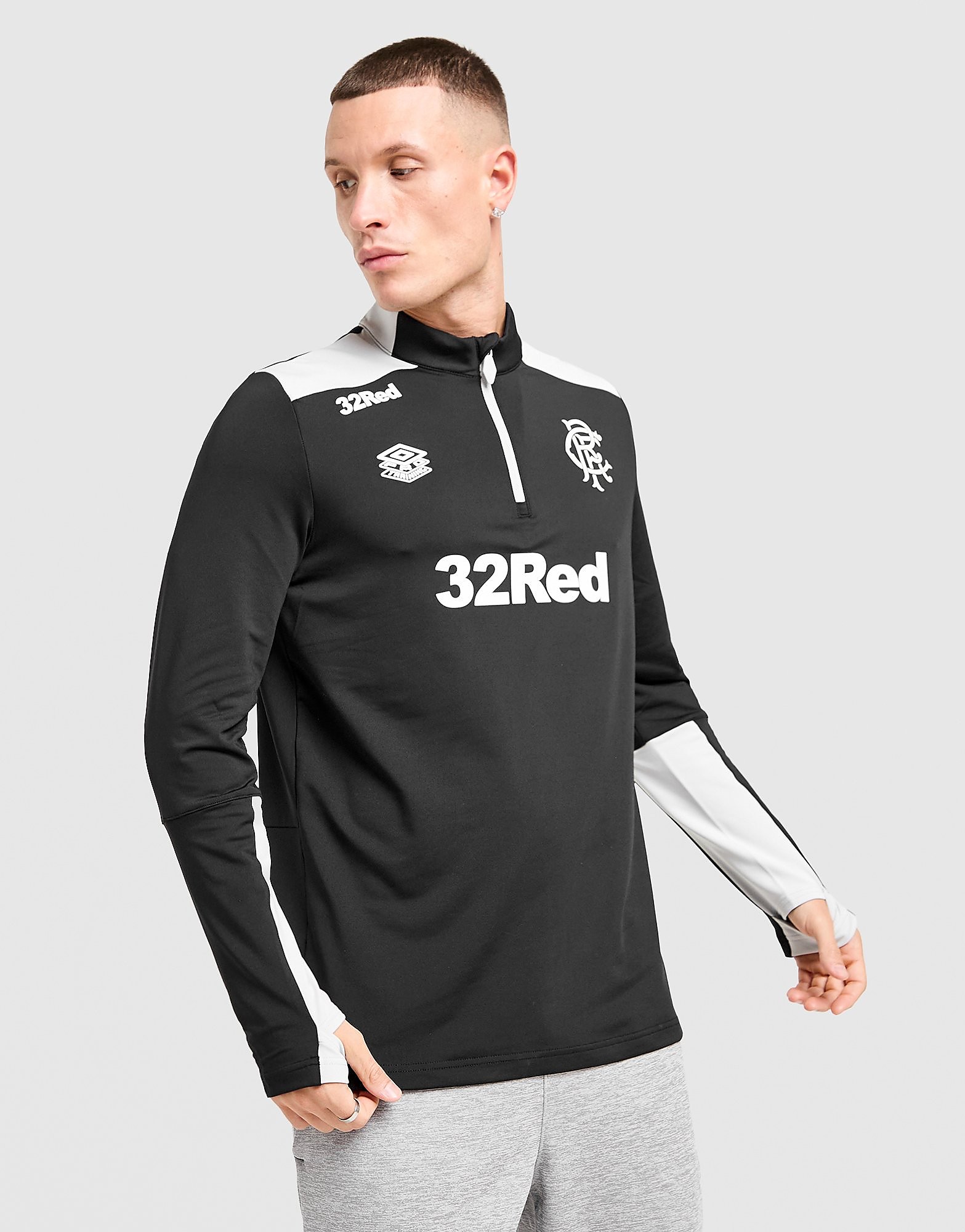 Umbro Rangers FC Training 12 Zip Top