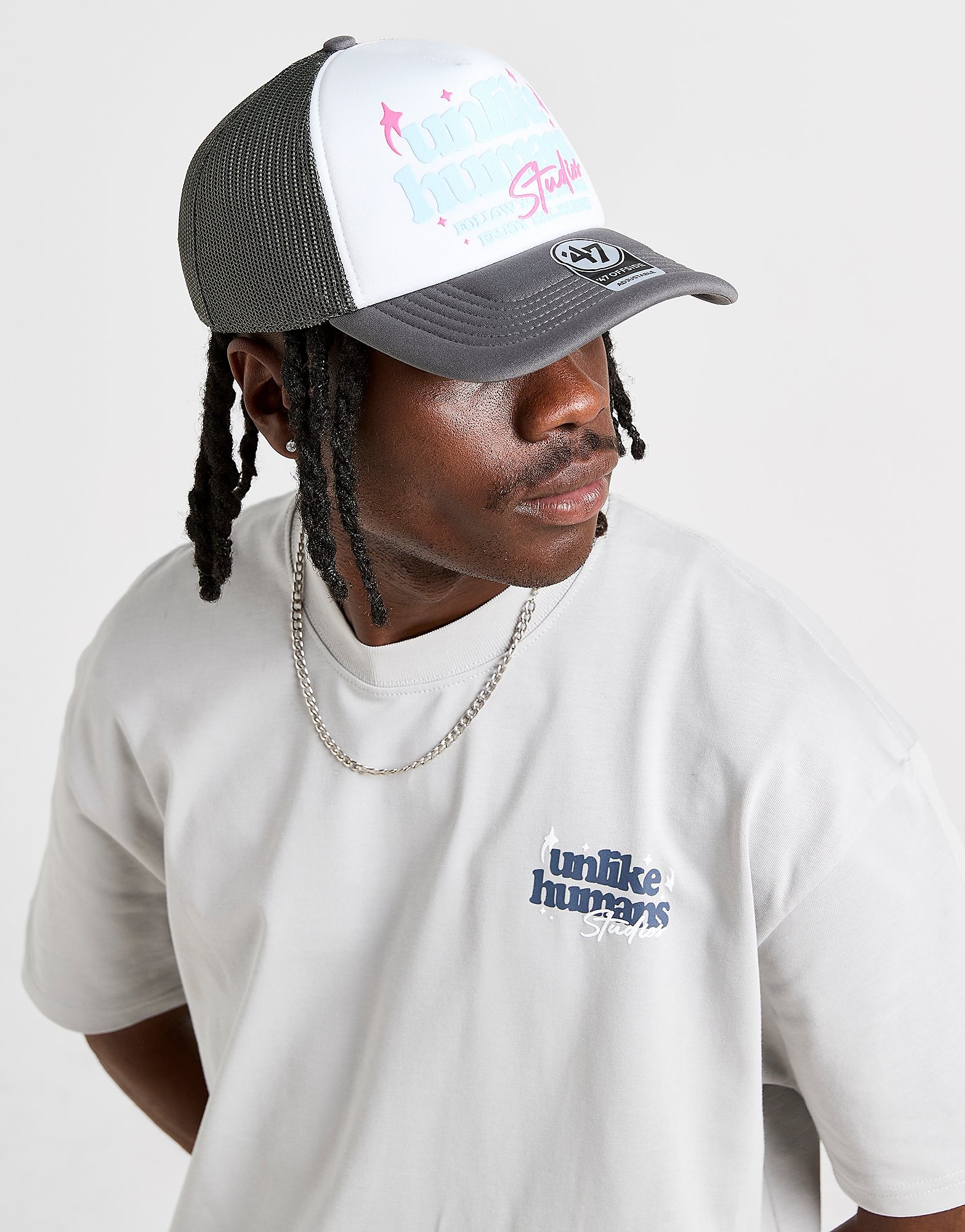 Unlike Humans Cappellino Trucker Studio, nero