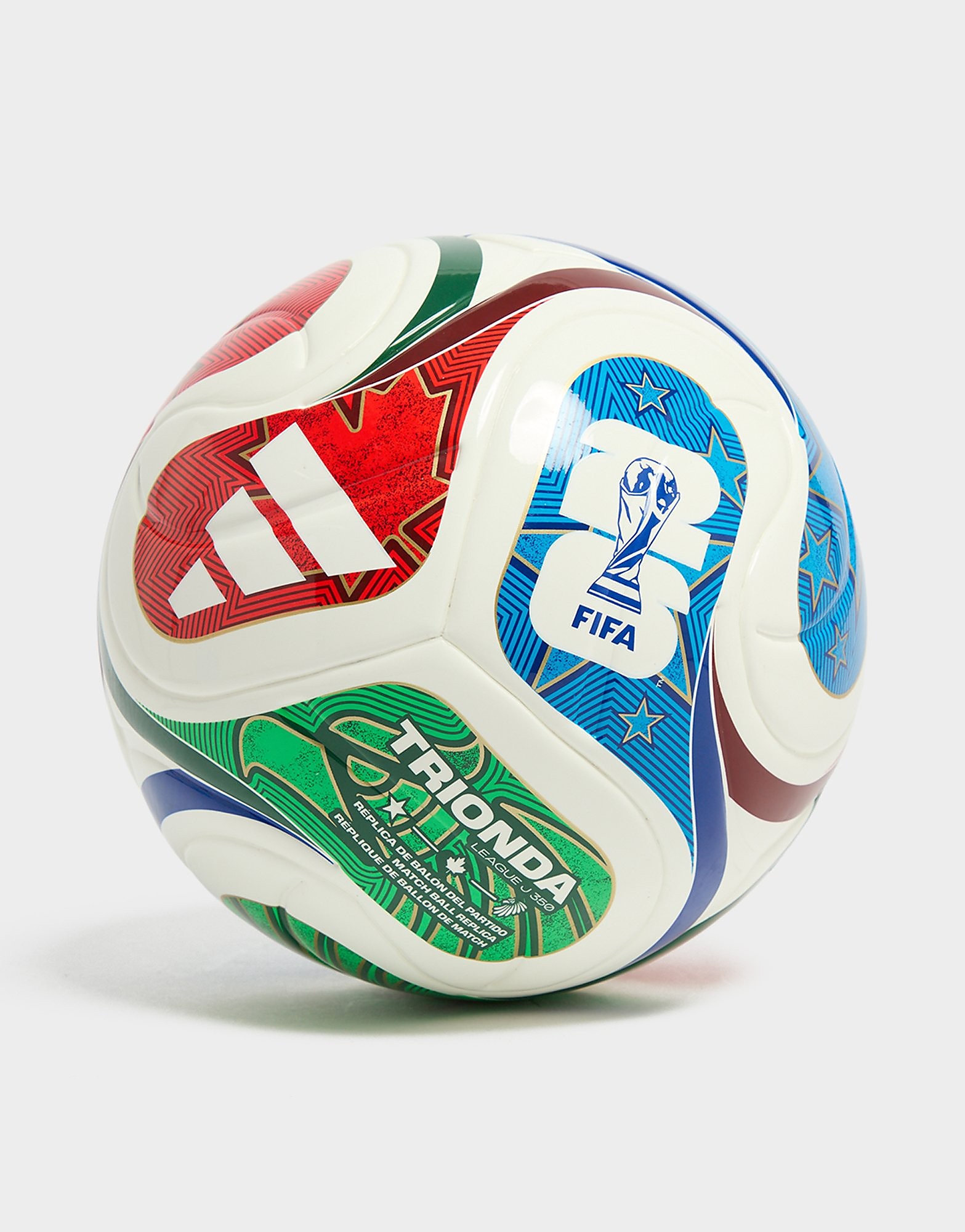adidas Ballon World Cup 26 Trionda League 350 - Blanc, Blanc