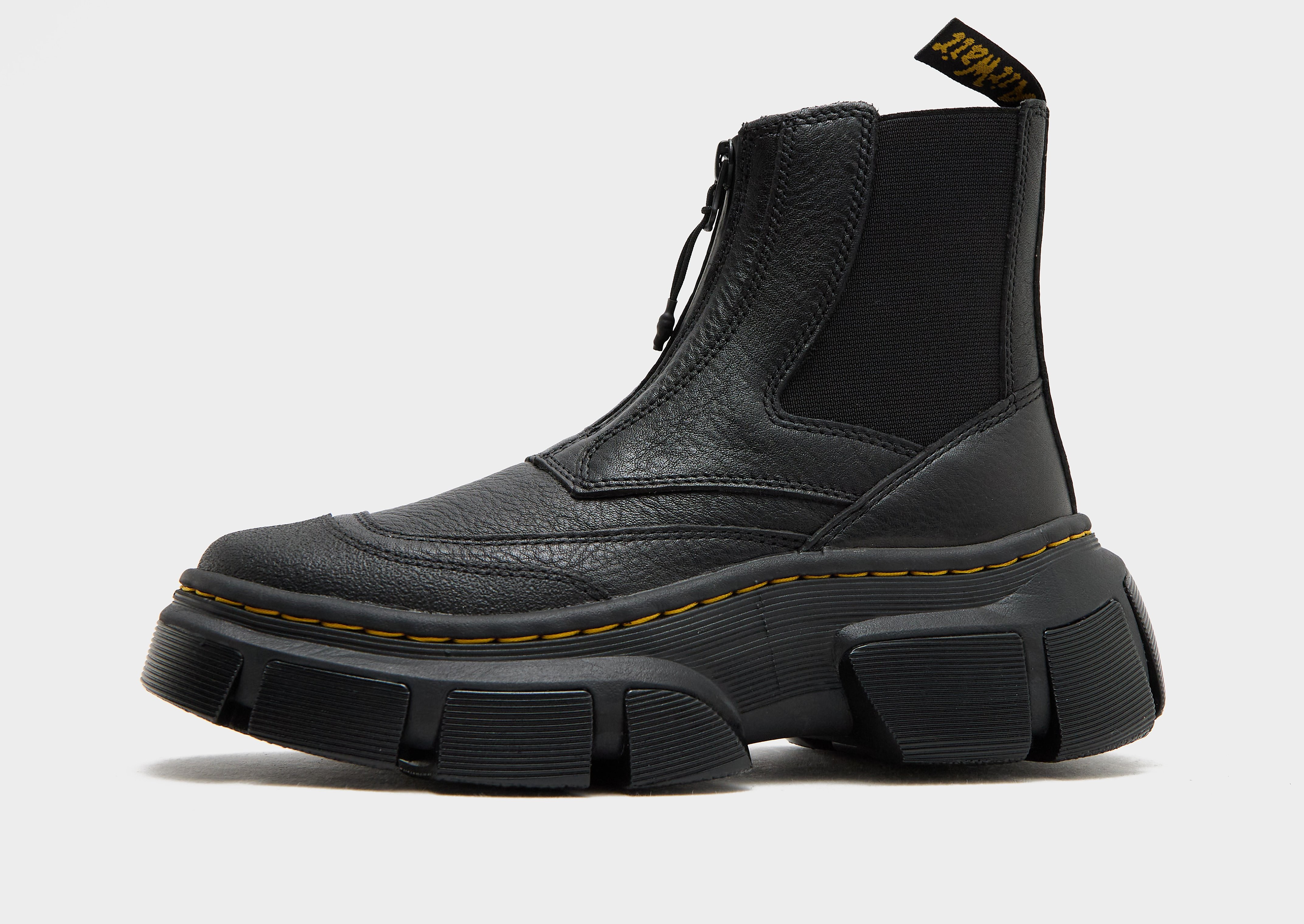 Dr.+Martens+Bottes+Chelsea+Dmxl+zippees+Femme+-+Noir,+Noir