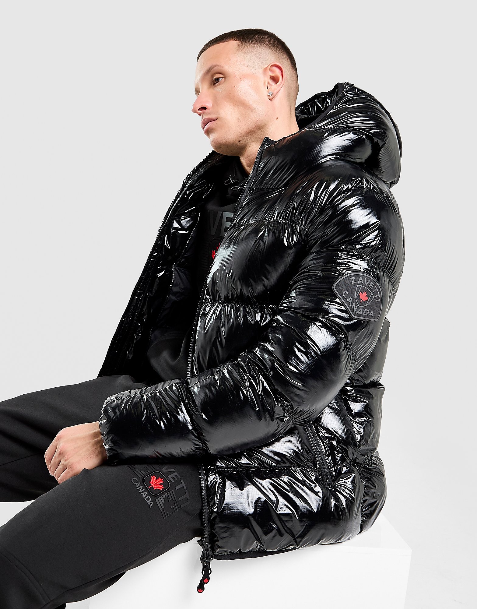 Zavetti Canada Palzino Shine Bubble Jacket - vue 2