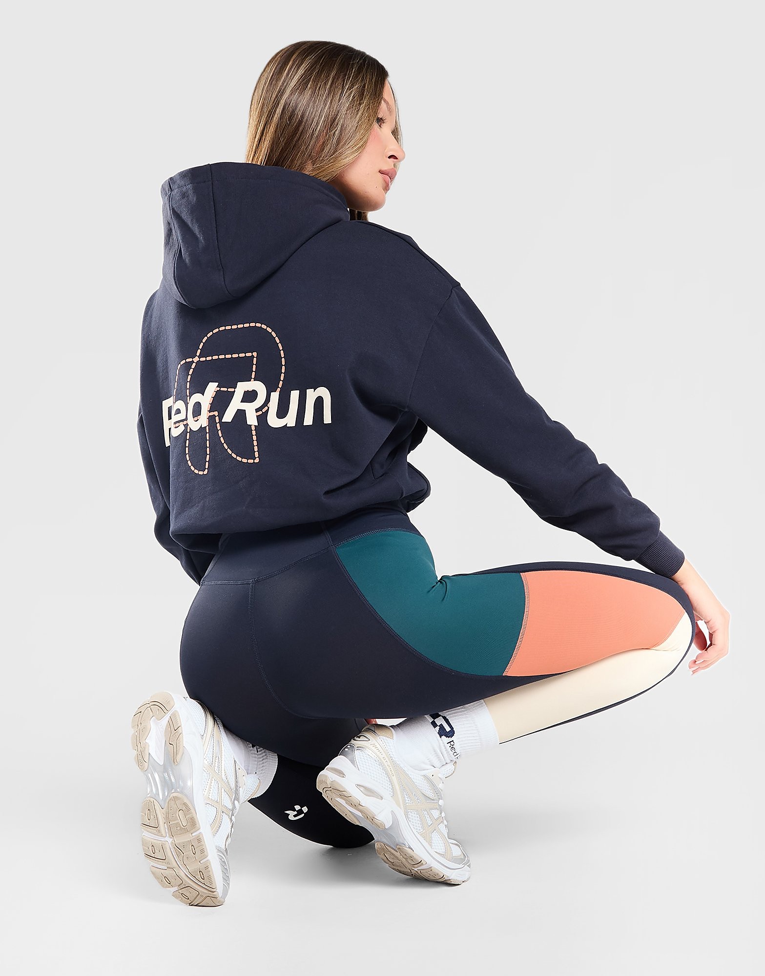 Run Activewear Elm Overhead Hoodie Royal Royal