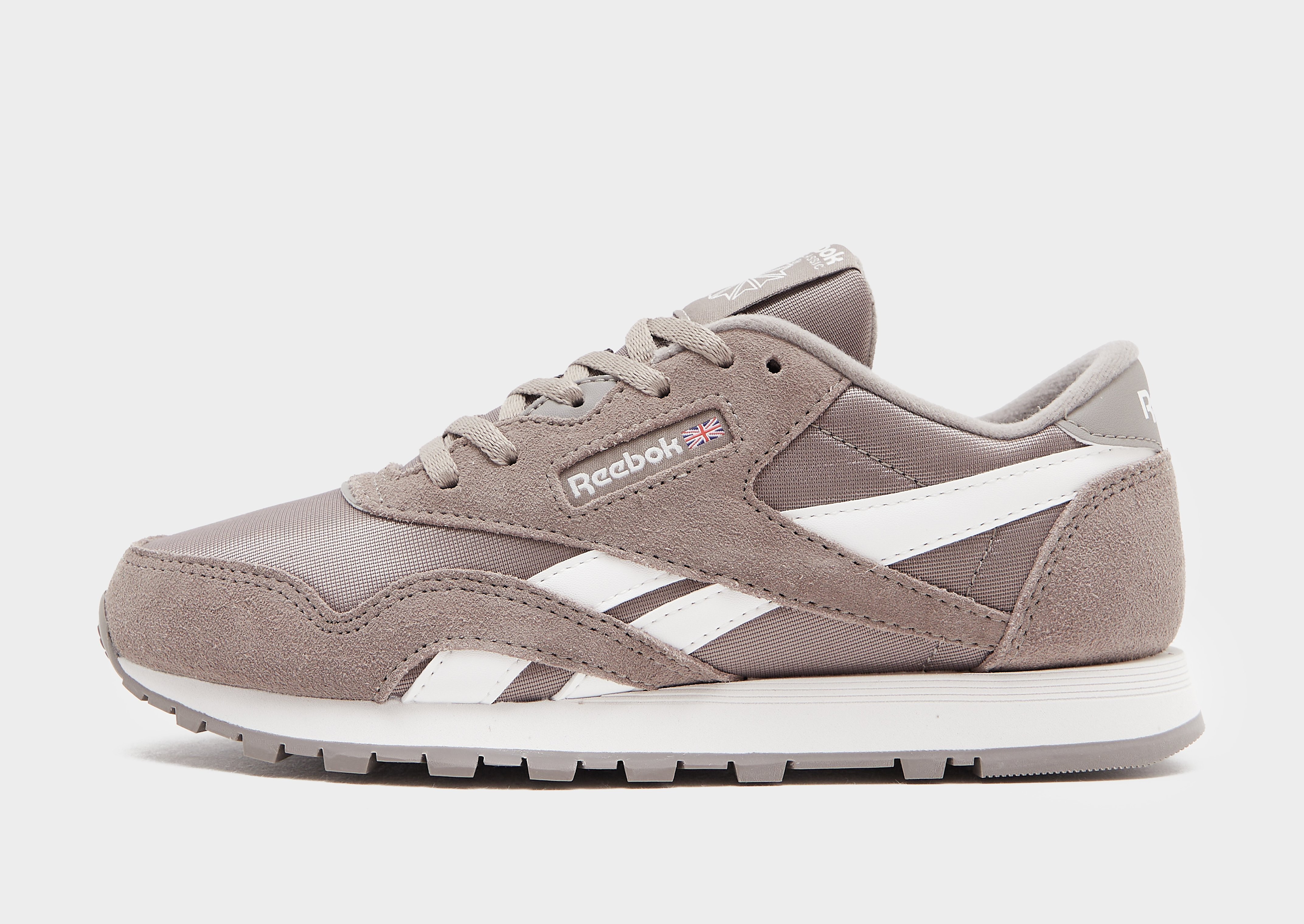 Reebok Classic Nylon damessneaker bruin en grijs