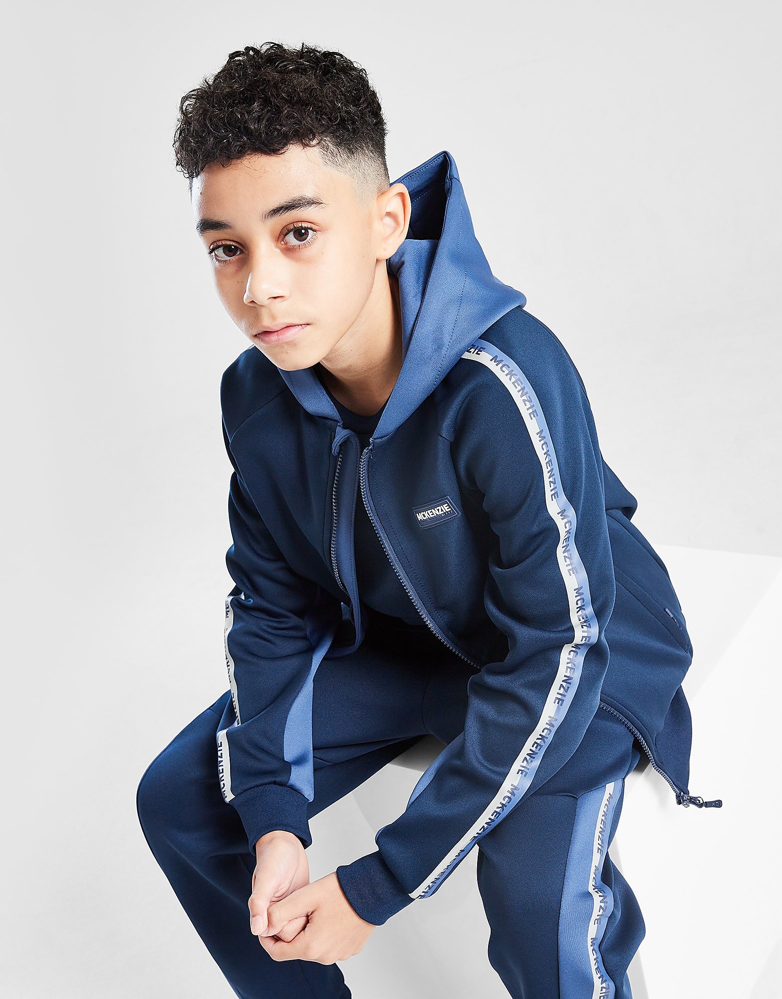 McKenzie Cruiser Full Zip Poly Hoodie Junior - vue 2