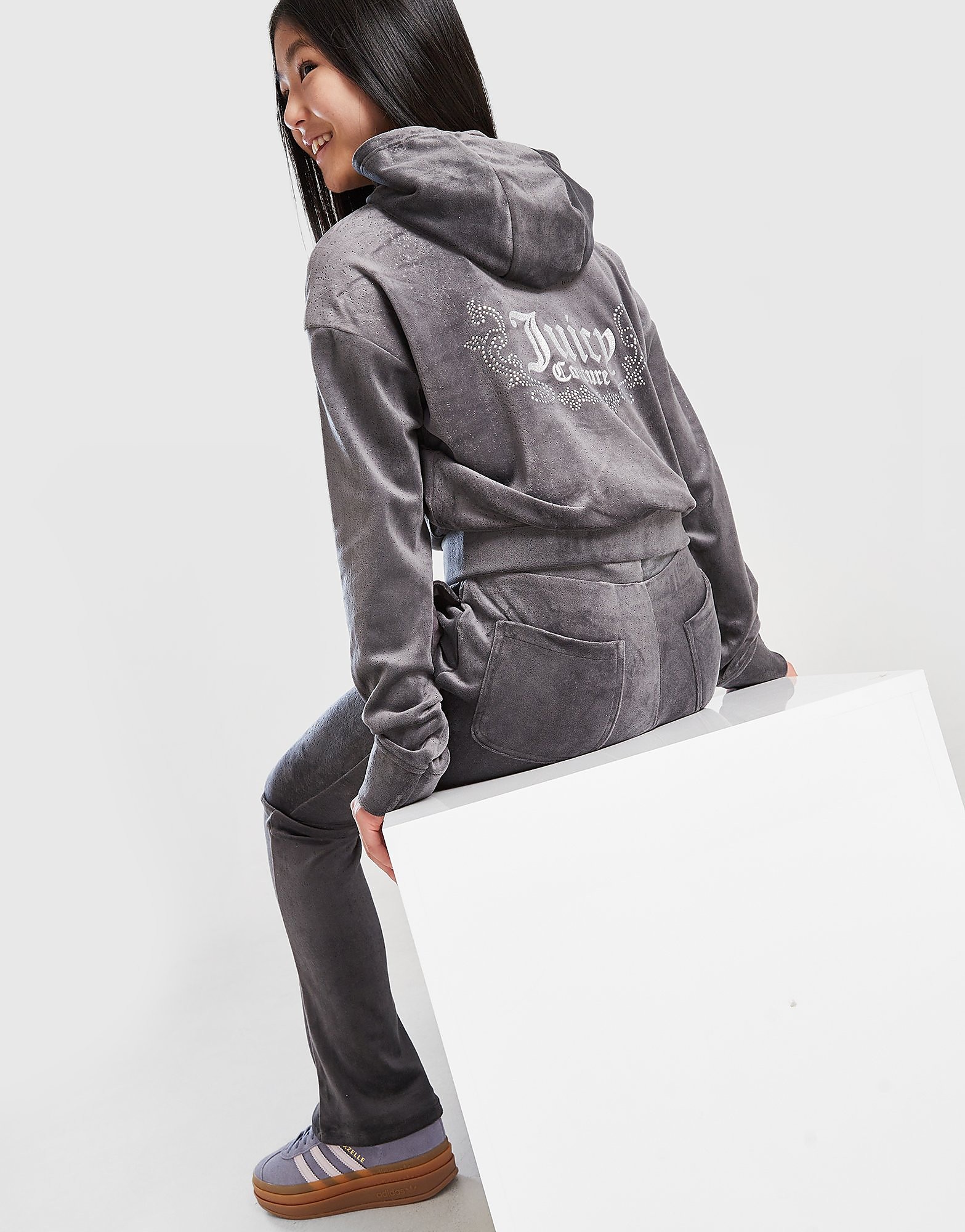 JUICY COUTURE Ensemble de Survêtement Pailleté Glitter Fille Junior