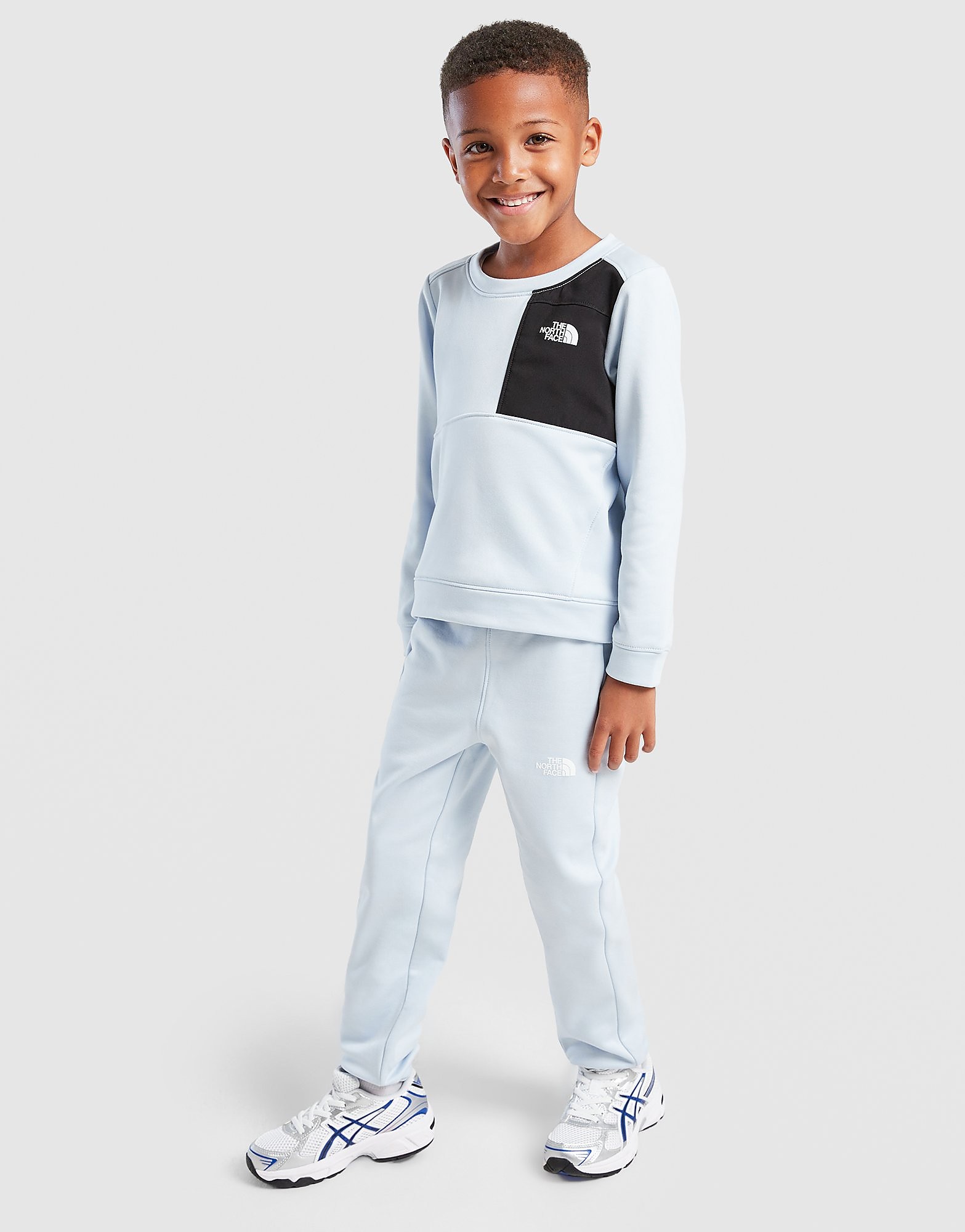 The North Face Poly Crew Tracksuit Children