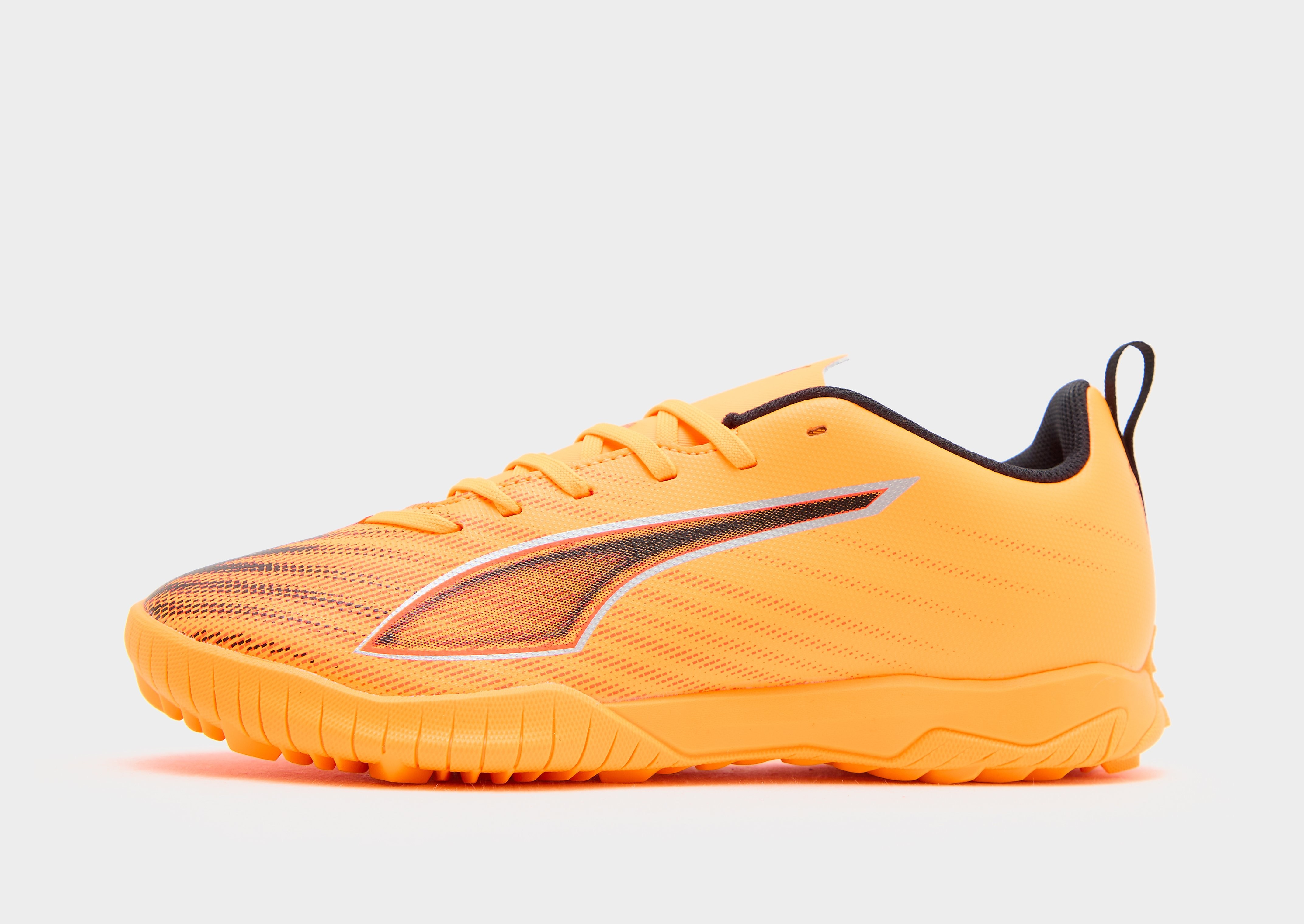 Puma kindersneaker oranje en rood