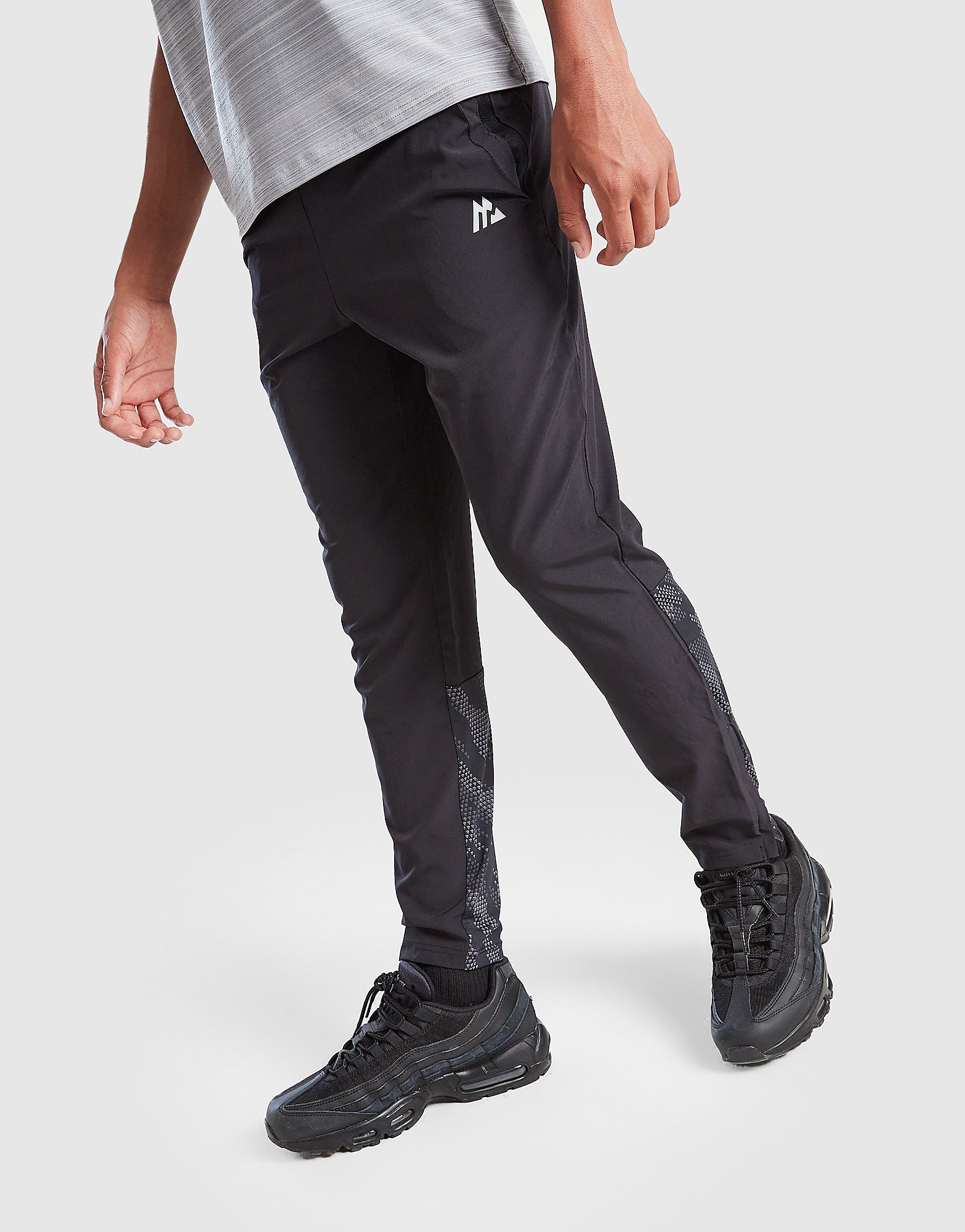 MONTIREX Pantaloni Track Camo MTX Junior, nero