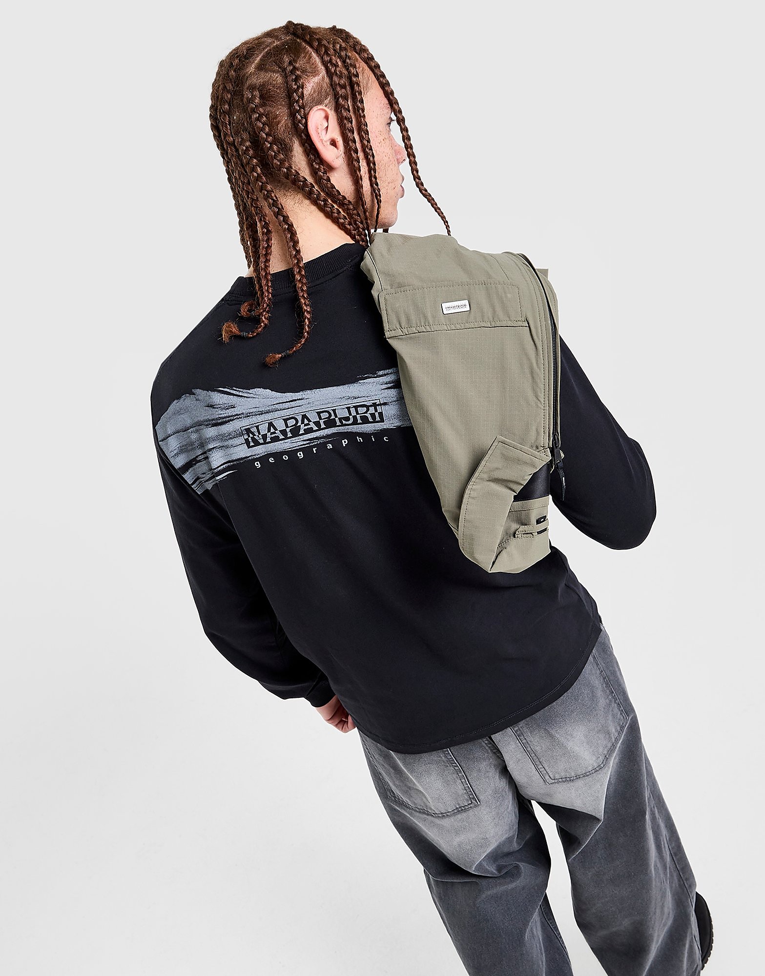 Napapijri Back Graphic Long Sleeve T Shirt