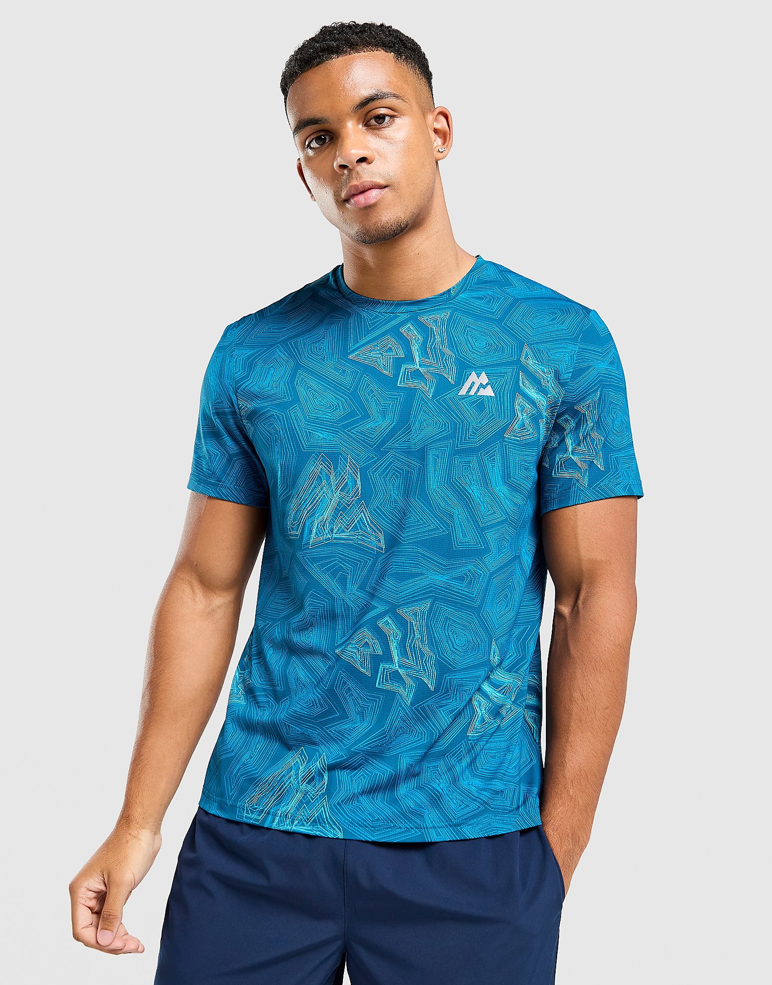 MONTIREX Geo Print T Shirt