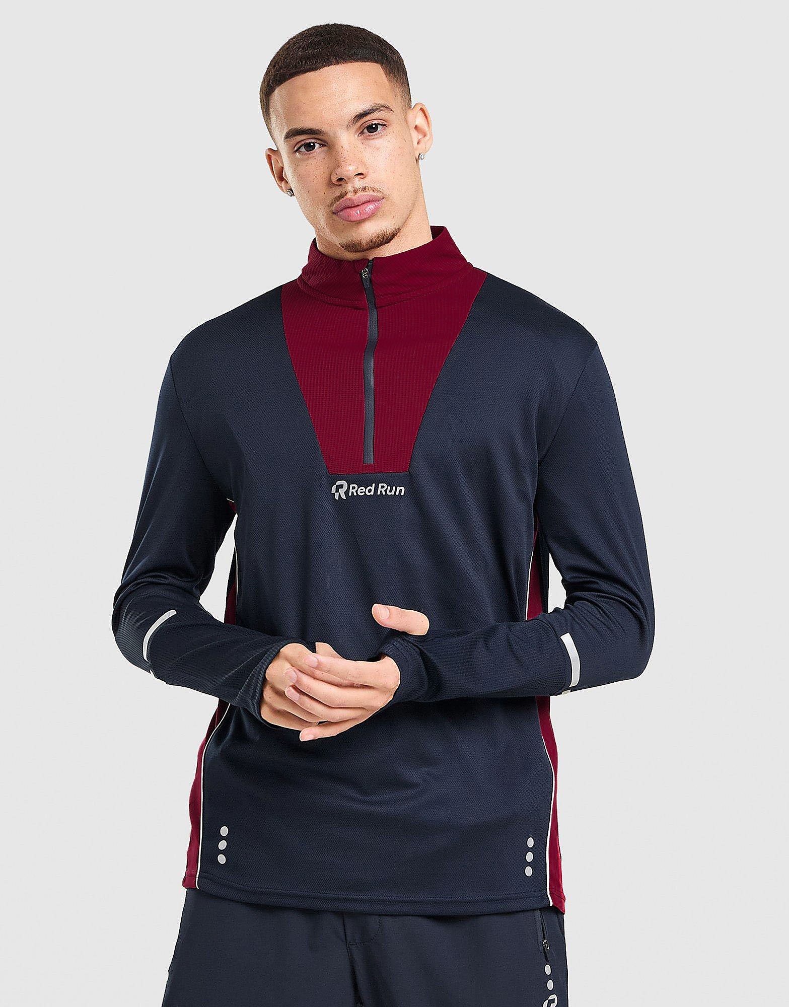 Run Activewear Tech 14 Zip Top