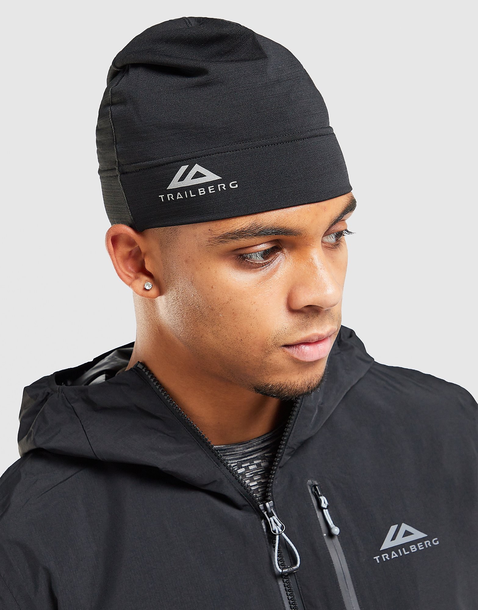 Trailberg Cade Skull Beanie Hat, svart