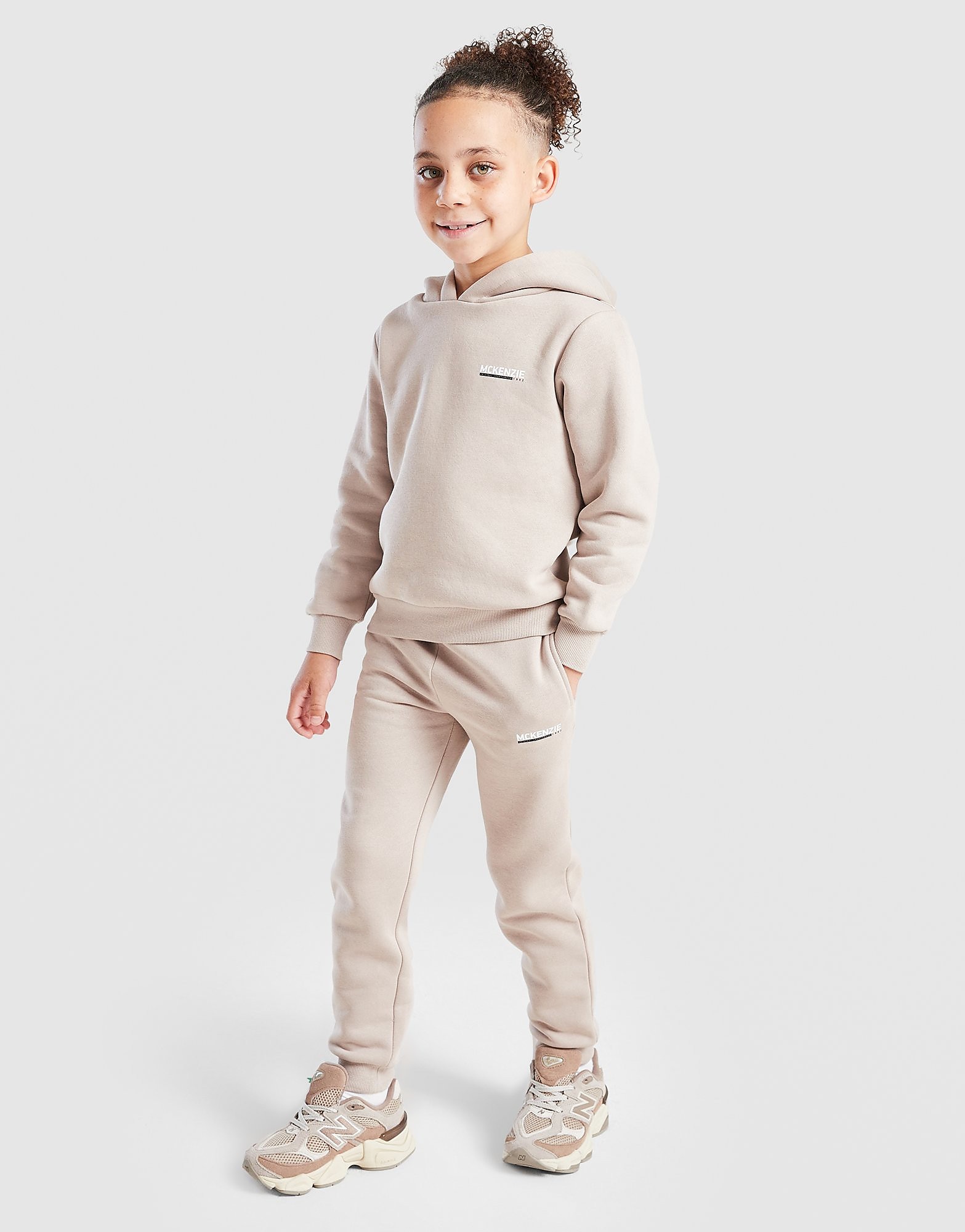 McKenzie Essential Overhead Hooded Tracksuit Children maron Maron