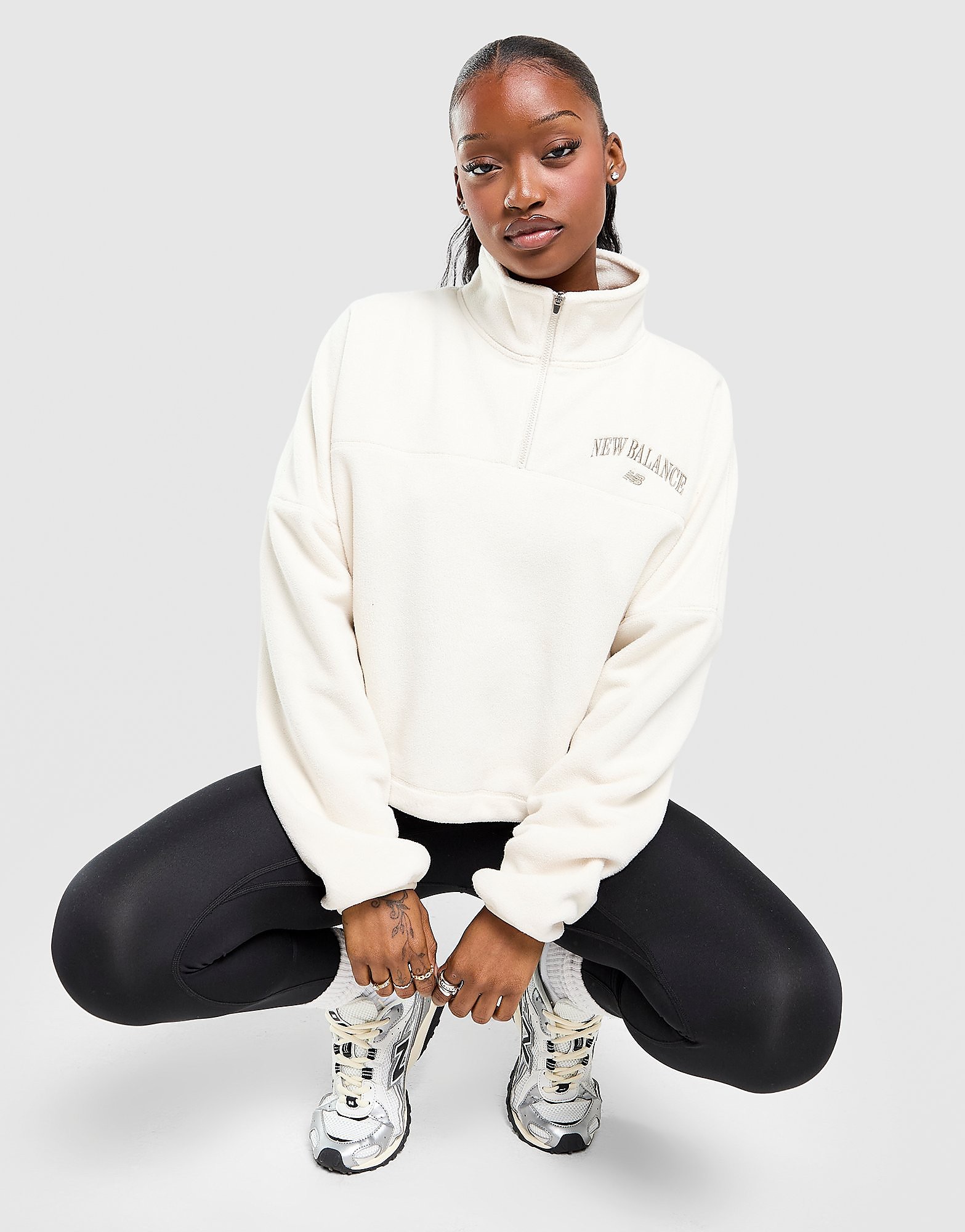 New Balance Sweatshirt Varsity zippé 14