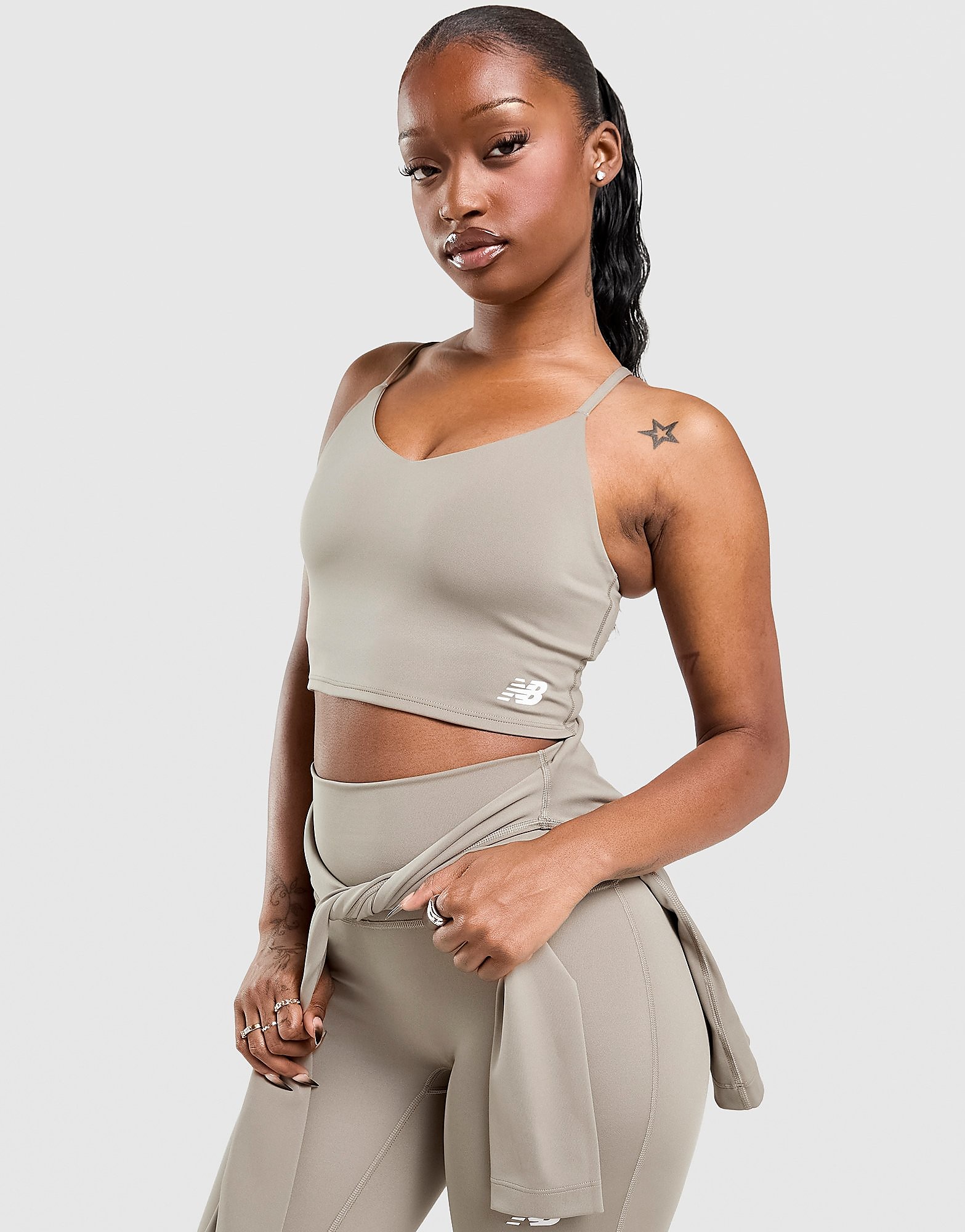 New Balance Brassière de sport Logo Femme - vue 3