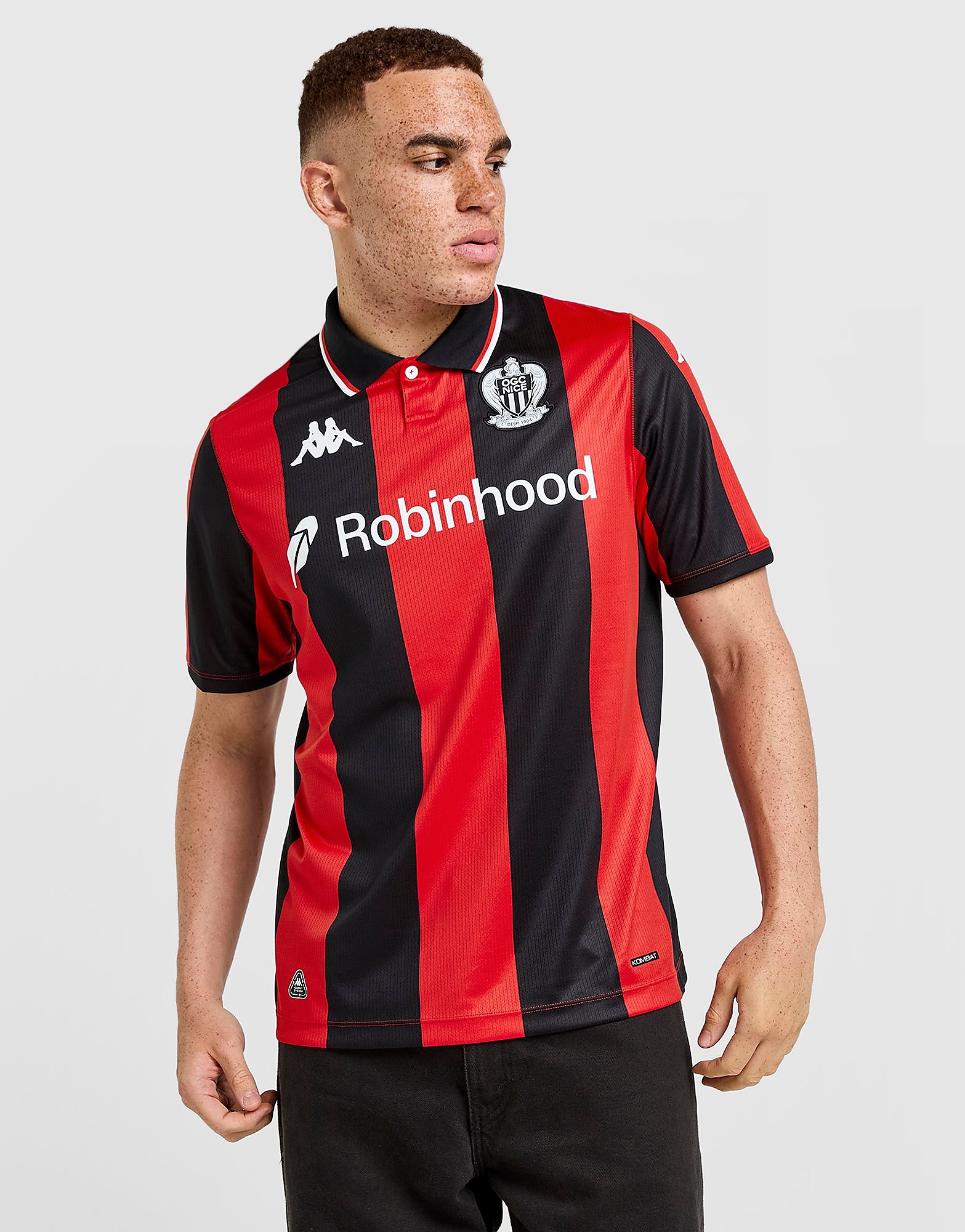 Kappa OGC Nice 202526 Home Shirt
