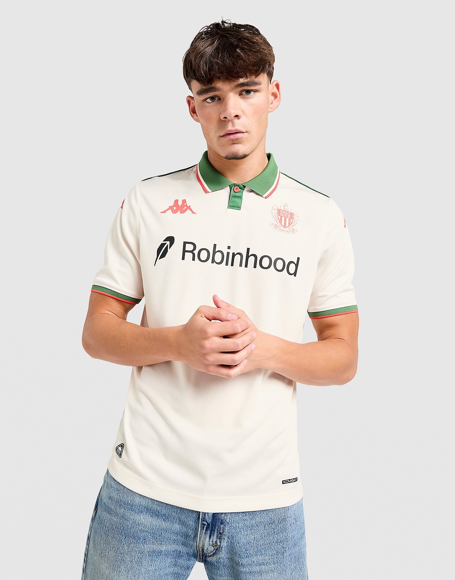 Kappa OGC Nice 202526 Away Shirt