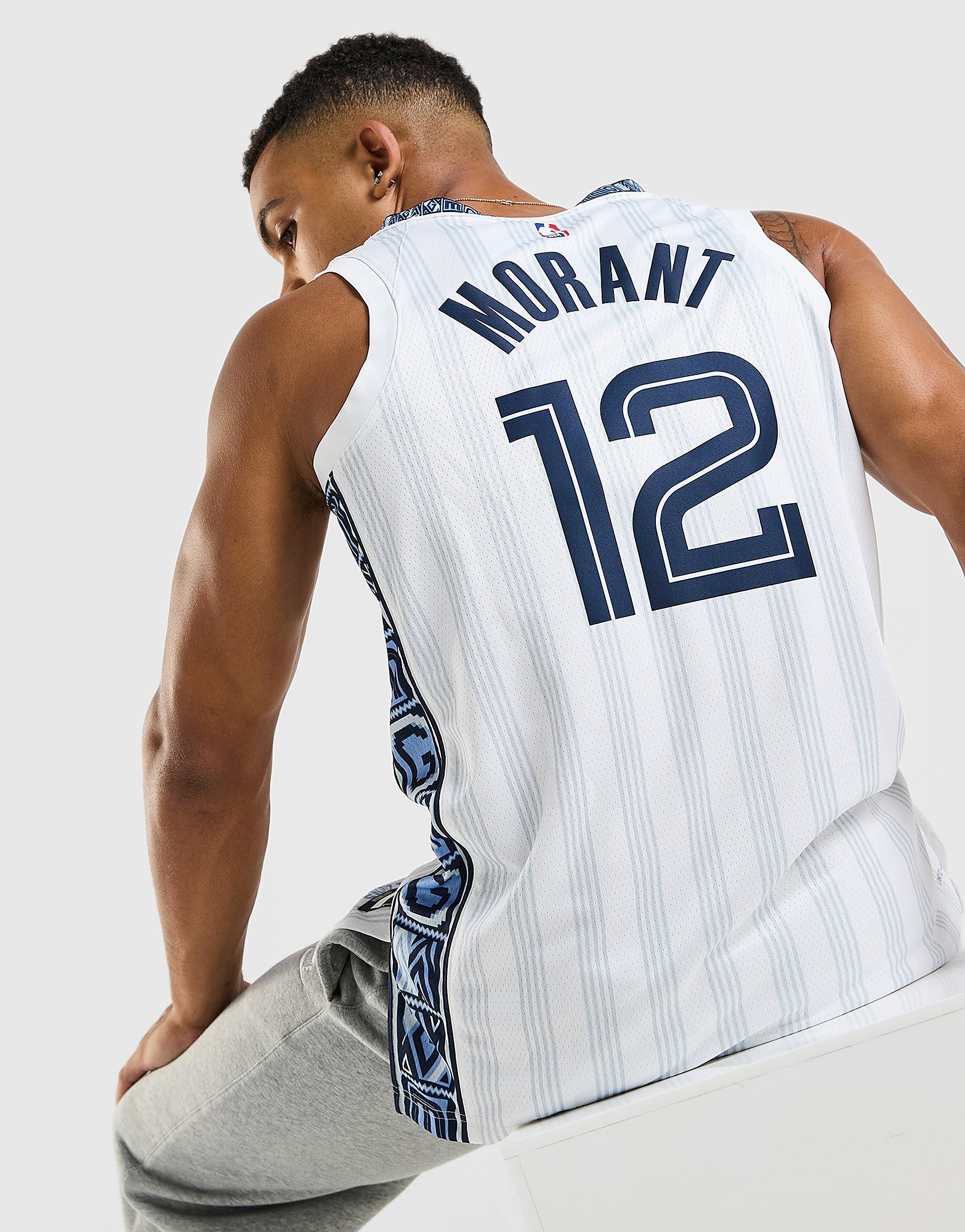 Nike NBA Memphis Grizzlies Morant #12 City Jersey