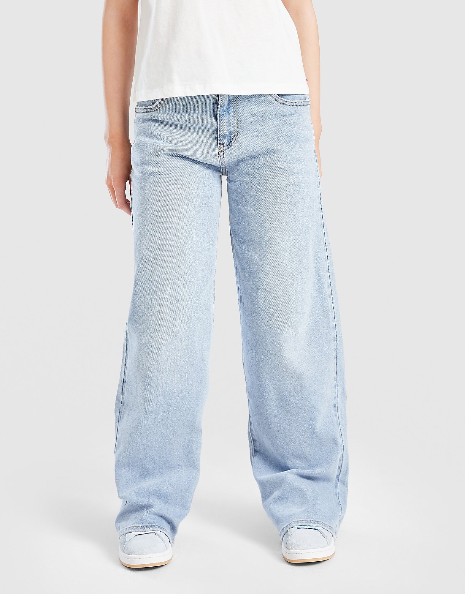 LEVI' Girls' High Rise Baggy Jeans Junior
