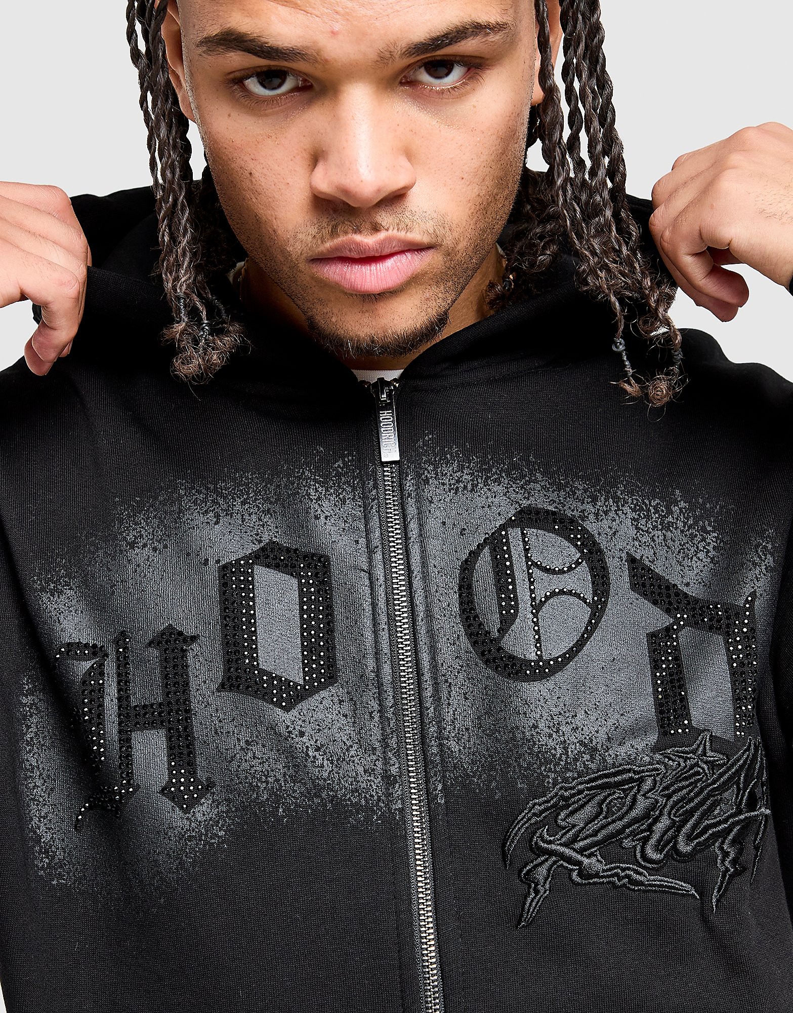 Hoodrich Iron V2 Full Zip Hoodie