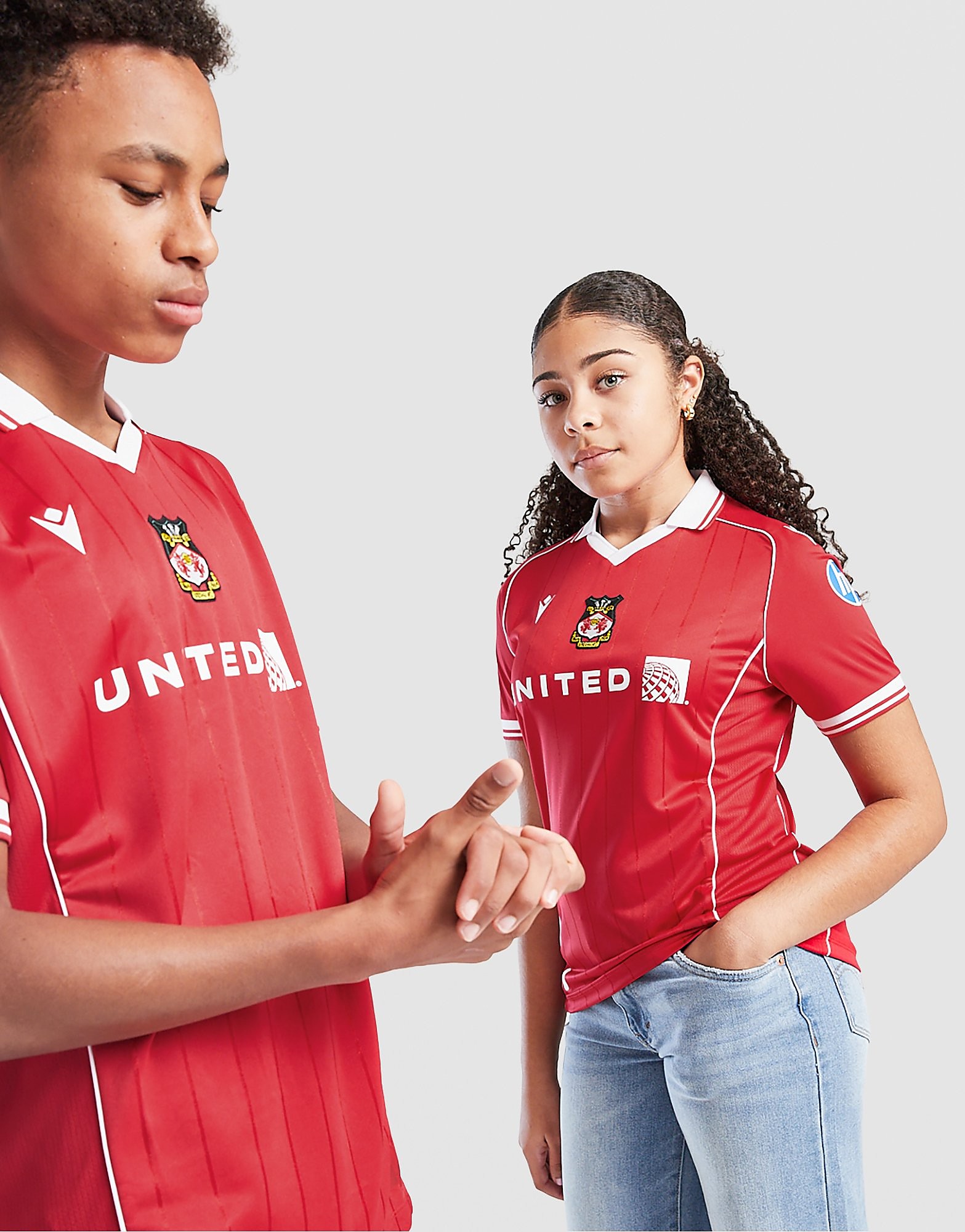 Macron Wrexham AFC 202526 Home Shirt Junior