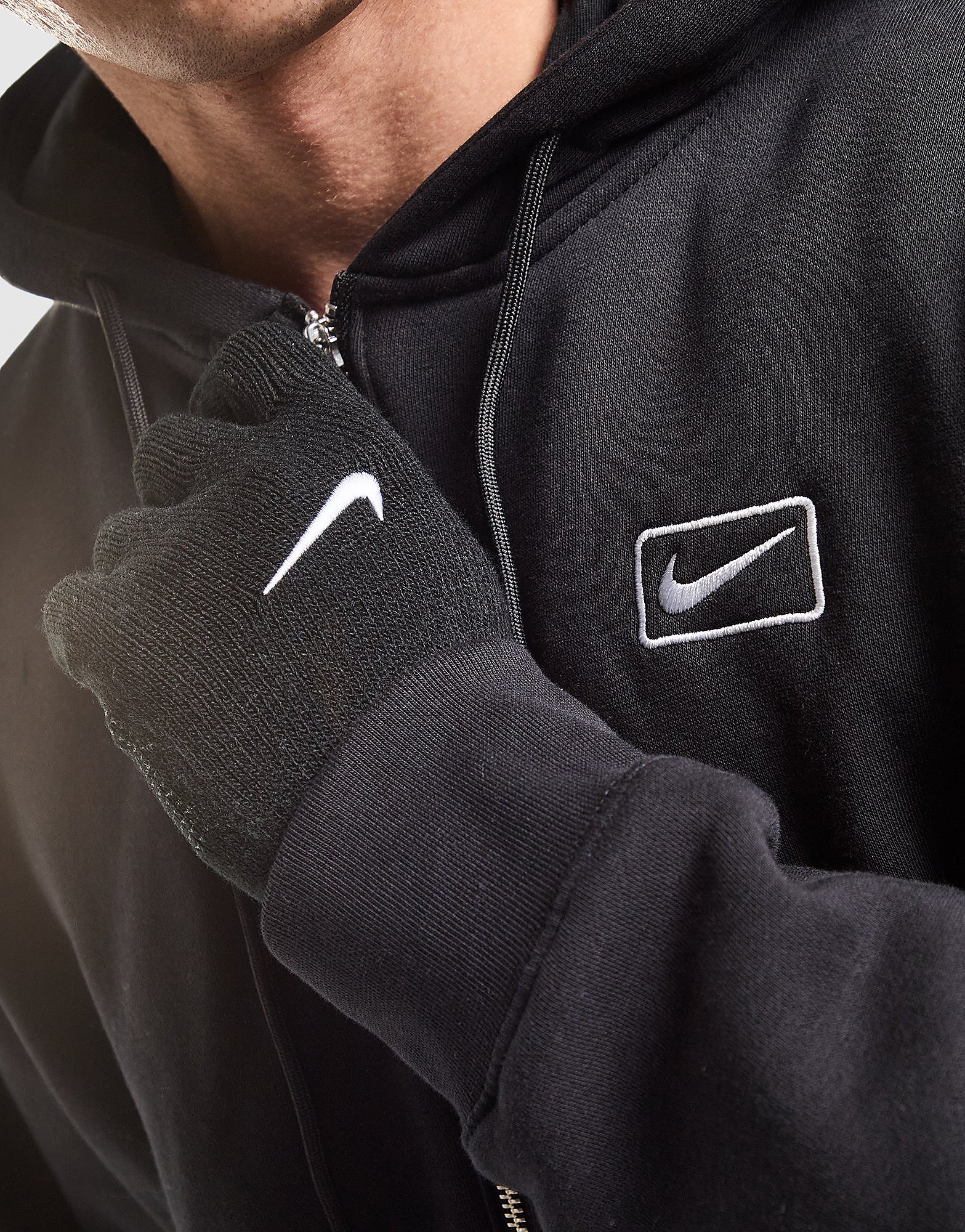 Nike Knit Tech Grip Handschoenen, Zwart