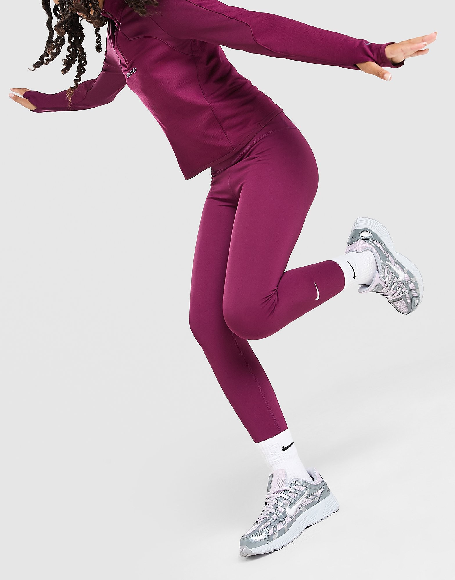 Nike Girls' One Leggings Junior Active Active