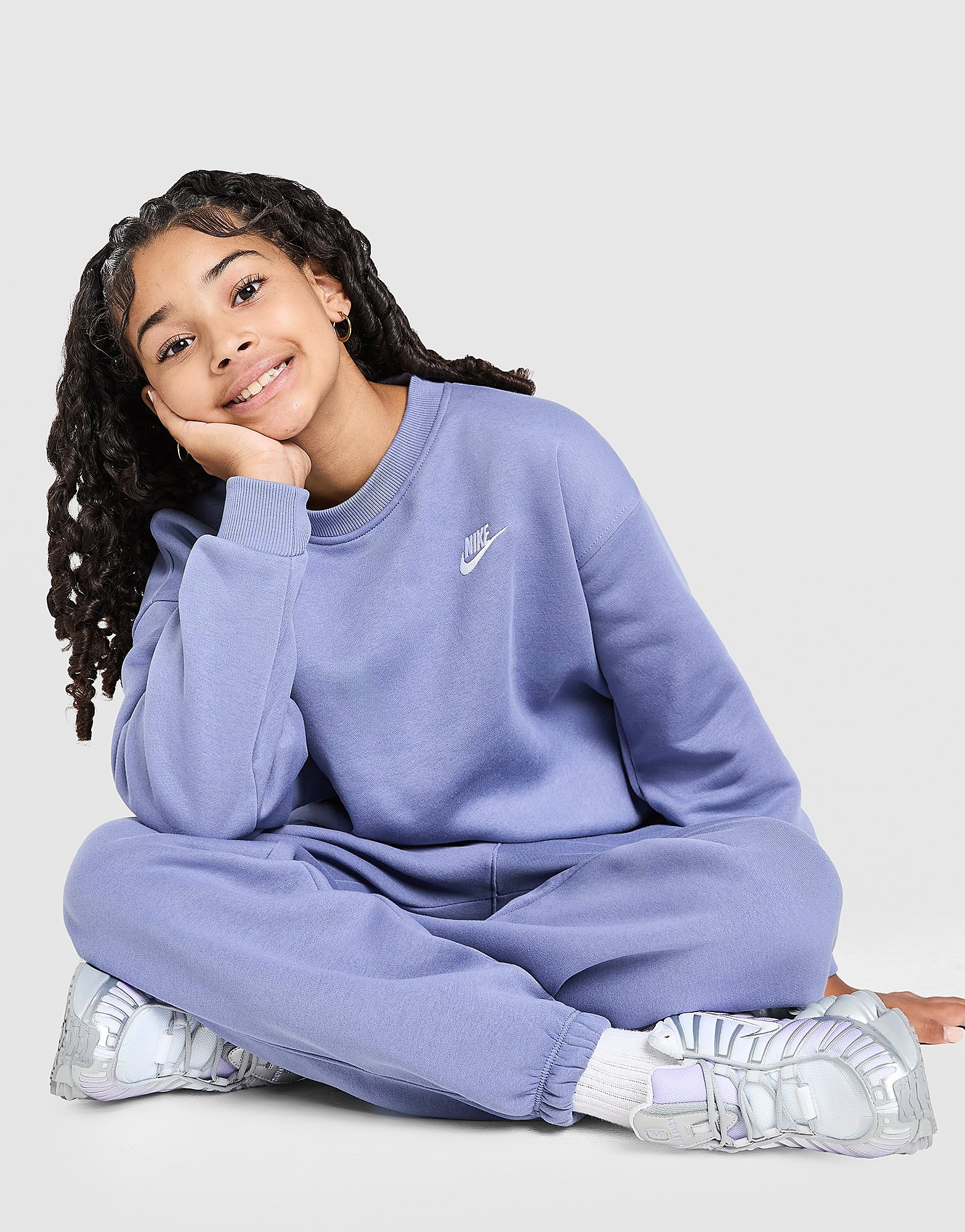 Nike Sweat Club Fleece Junior Sweet Beet Sweet Beet