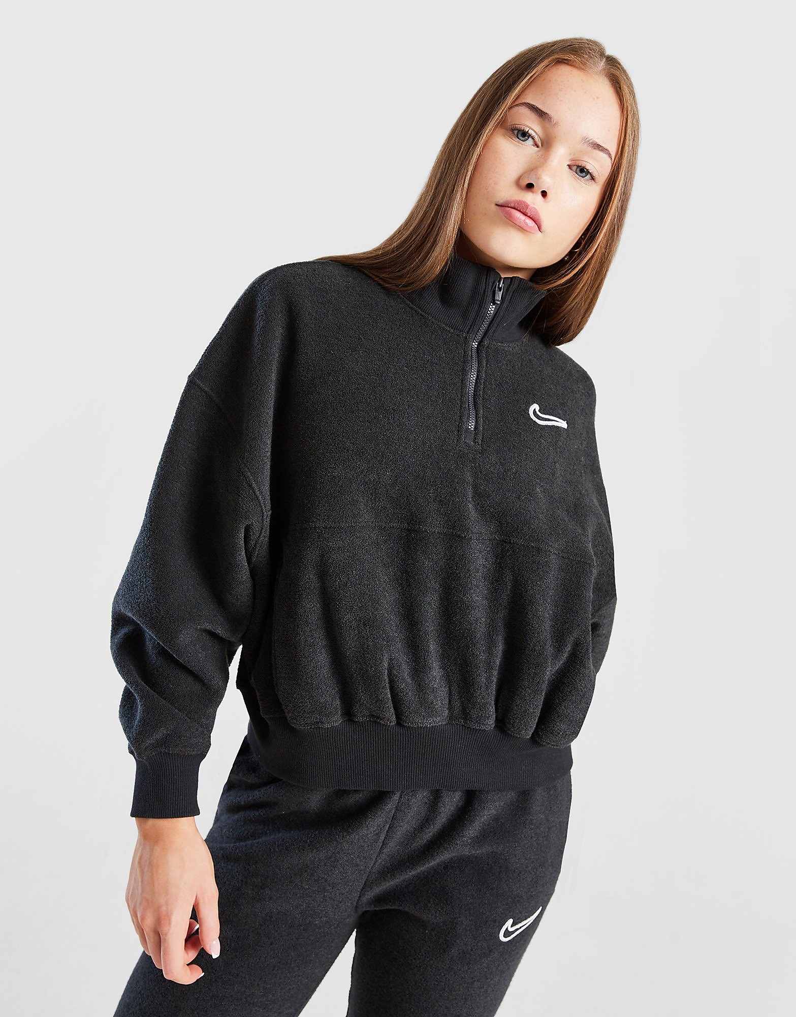 Nike Girls' Cosy 14 Zip Fleece Junior