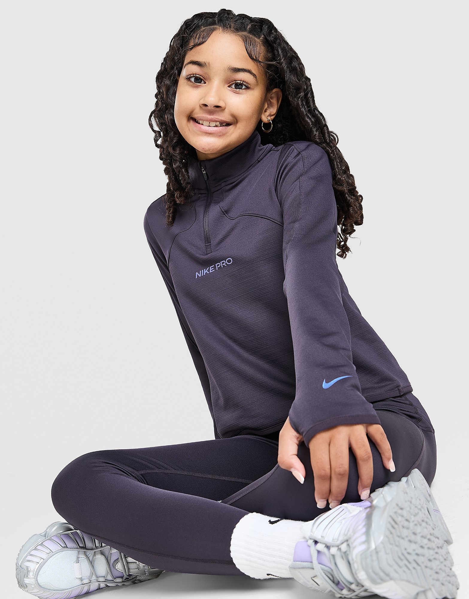 Nike Girls' Sport Pack 12 Zip Top Junior - vue 2