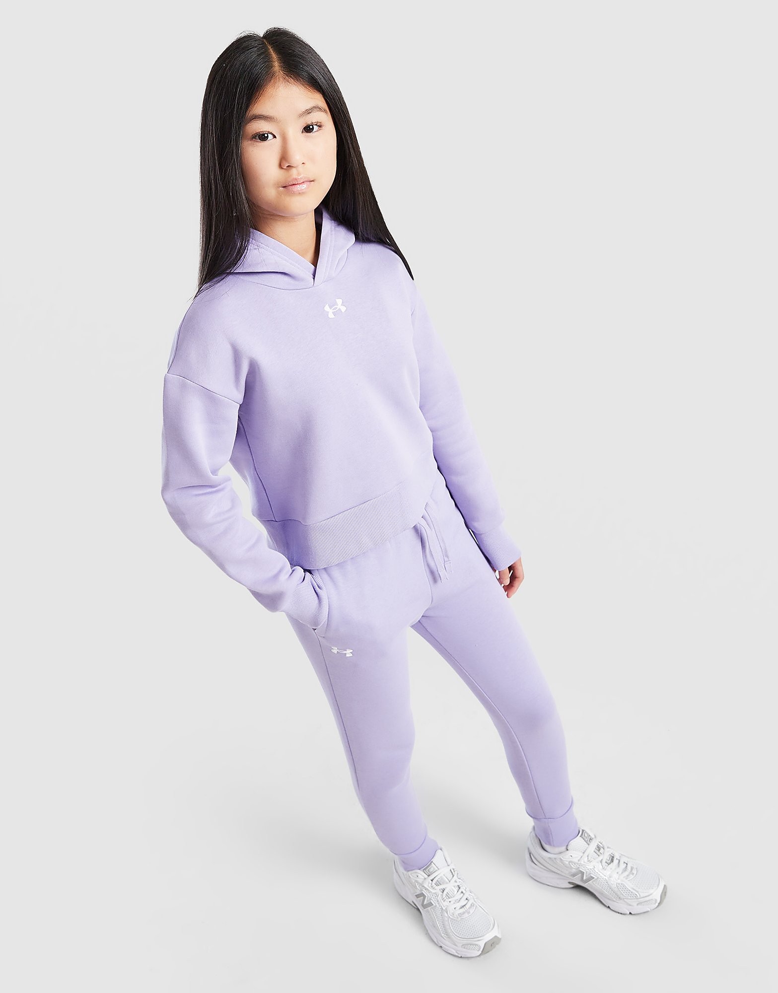 Under Armour Girls' Rival Fleece Hoodie Junior