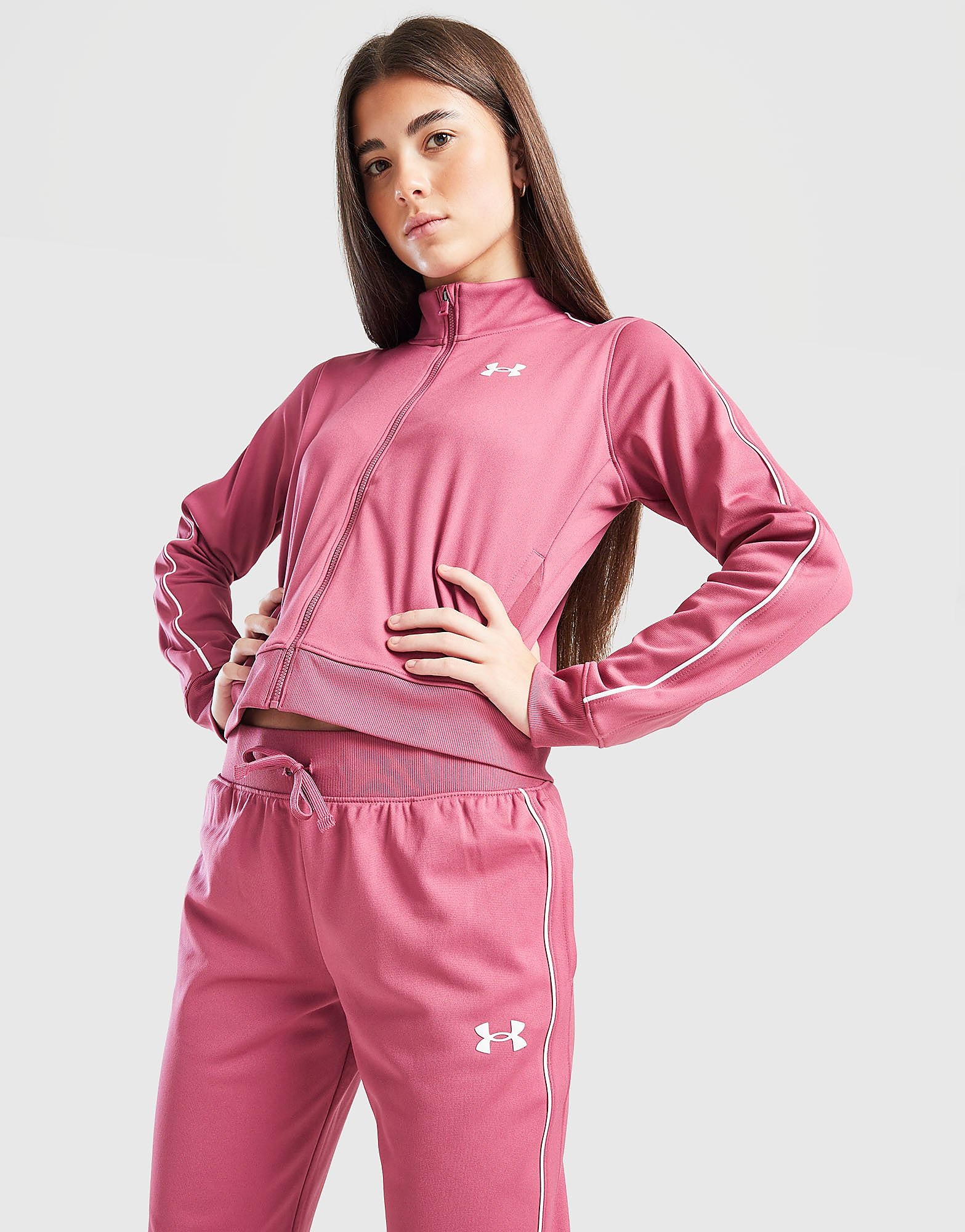 Under Armour Survêtement court Icon Knit pour fille - vue 2