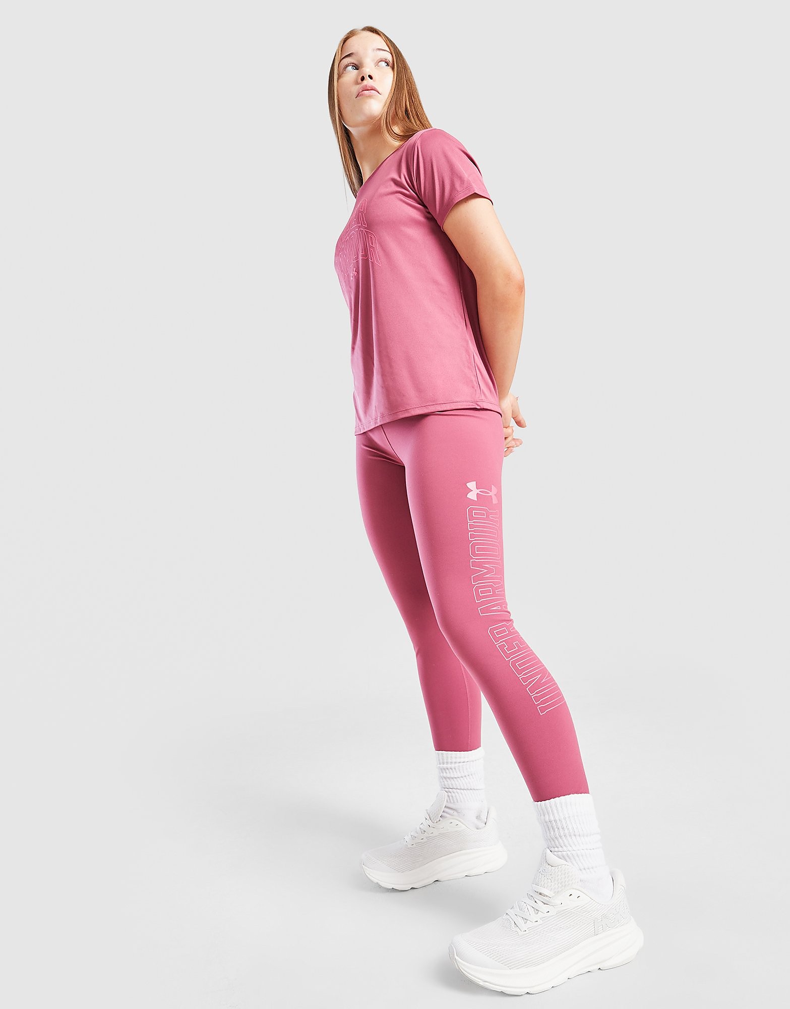 Under Armour Legging griffé Motion pour fille