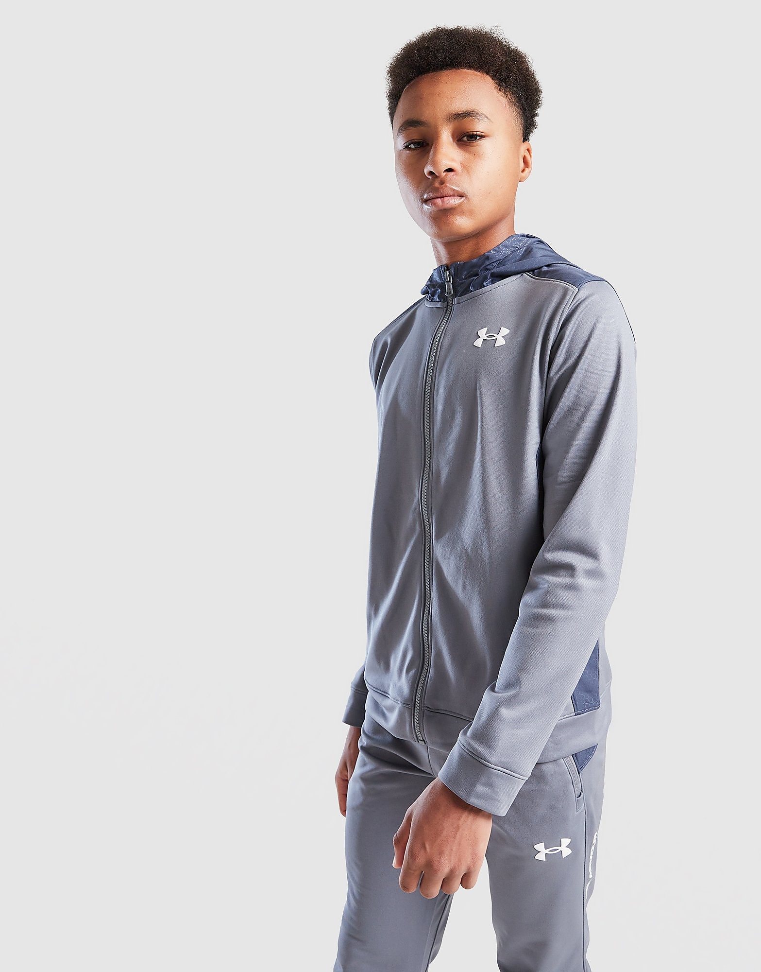 Under Armour Brawler+ Full Zip Hoodie Junior - vue 2