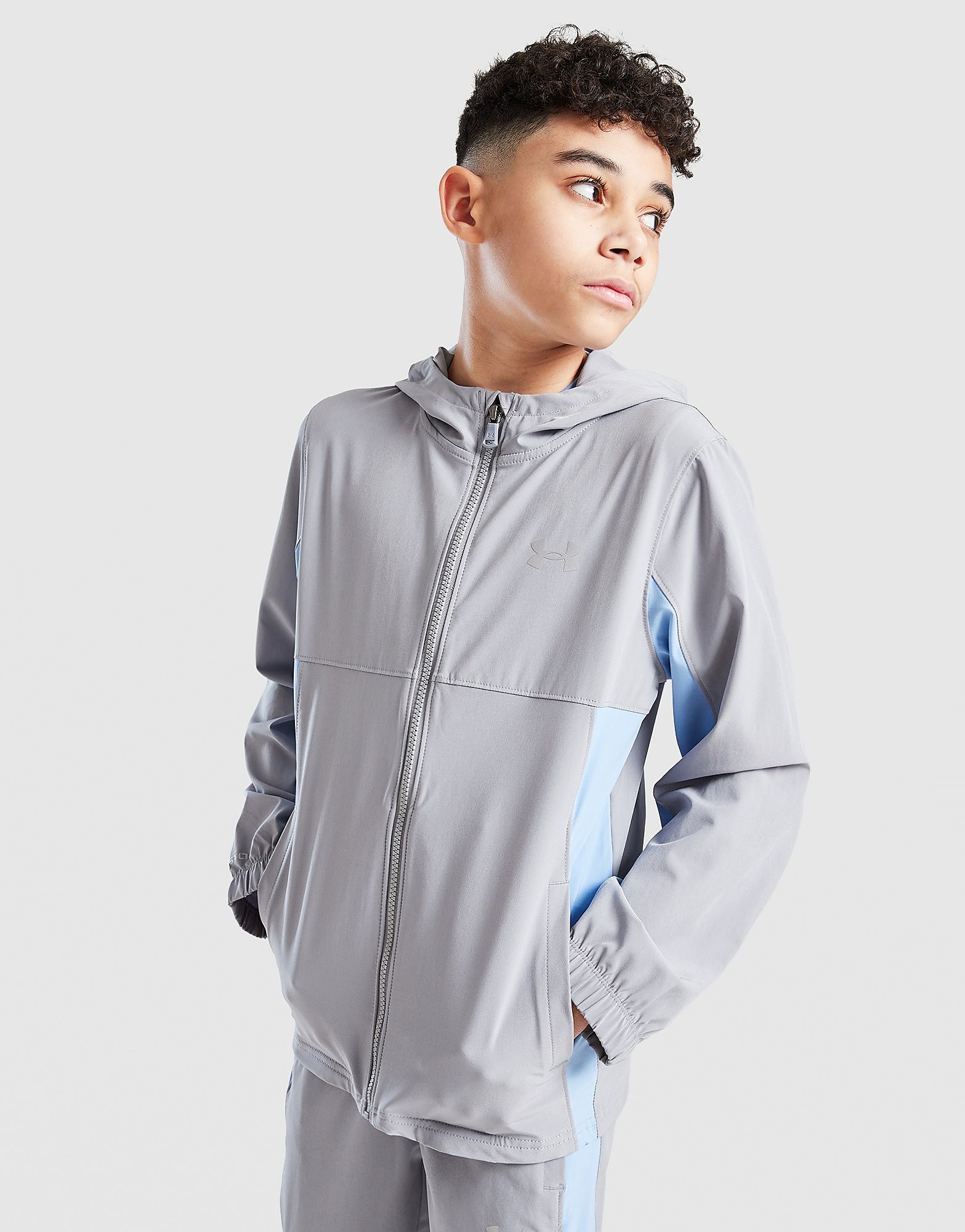 Under Armour Storm Hybrid Full Zip Woven Jacket Junior