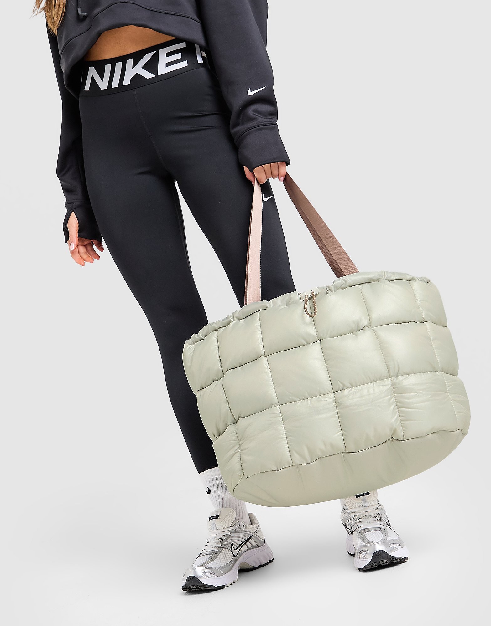 Nike Borsa Tote Puffle, crema