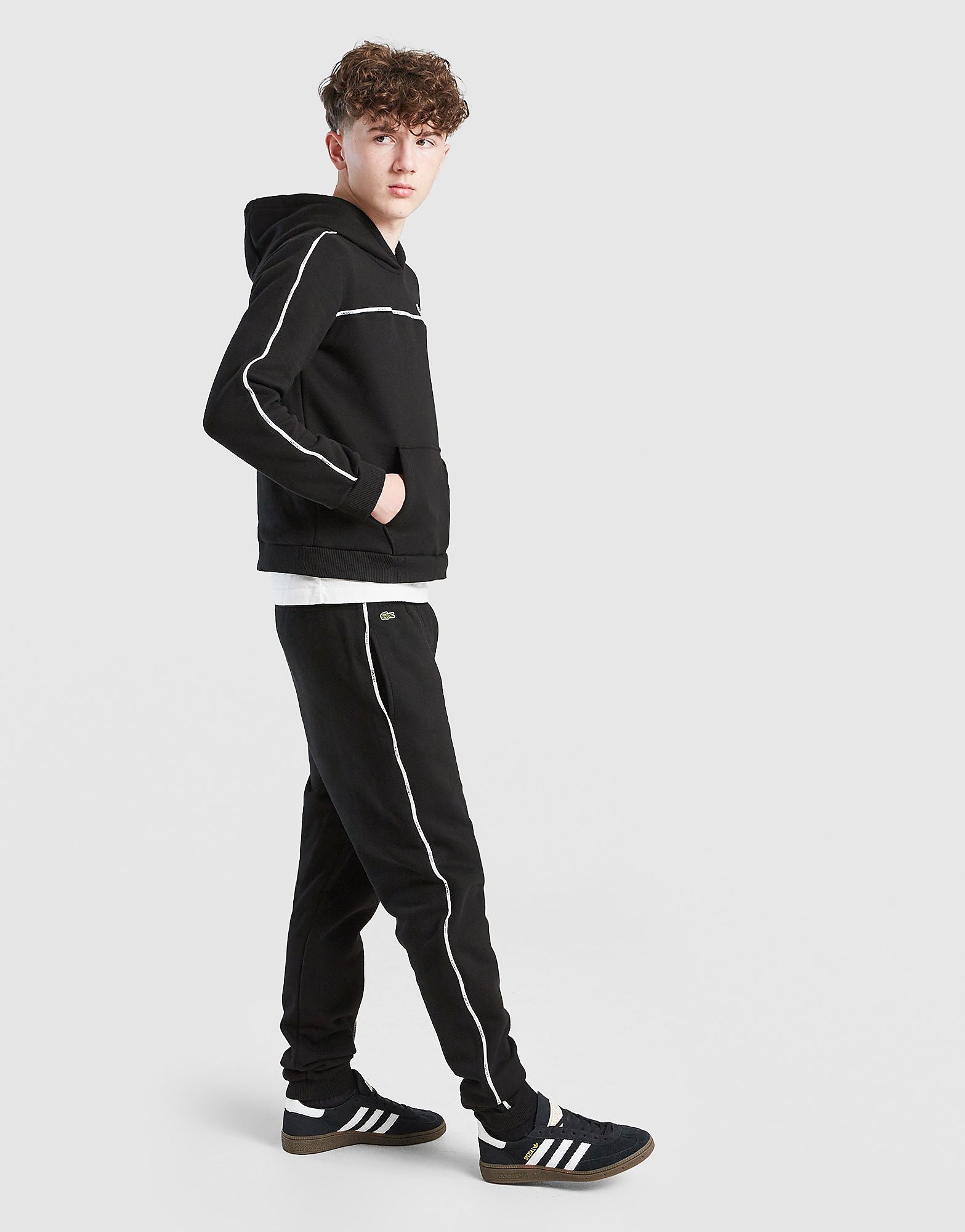 Lacoste Tape Fleece Joggers Junior