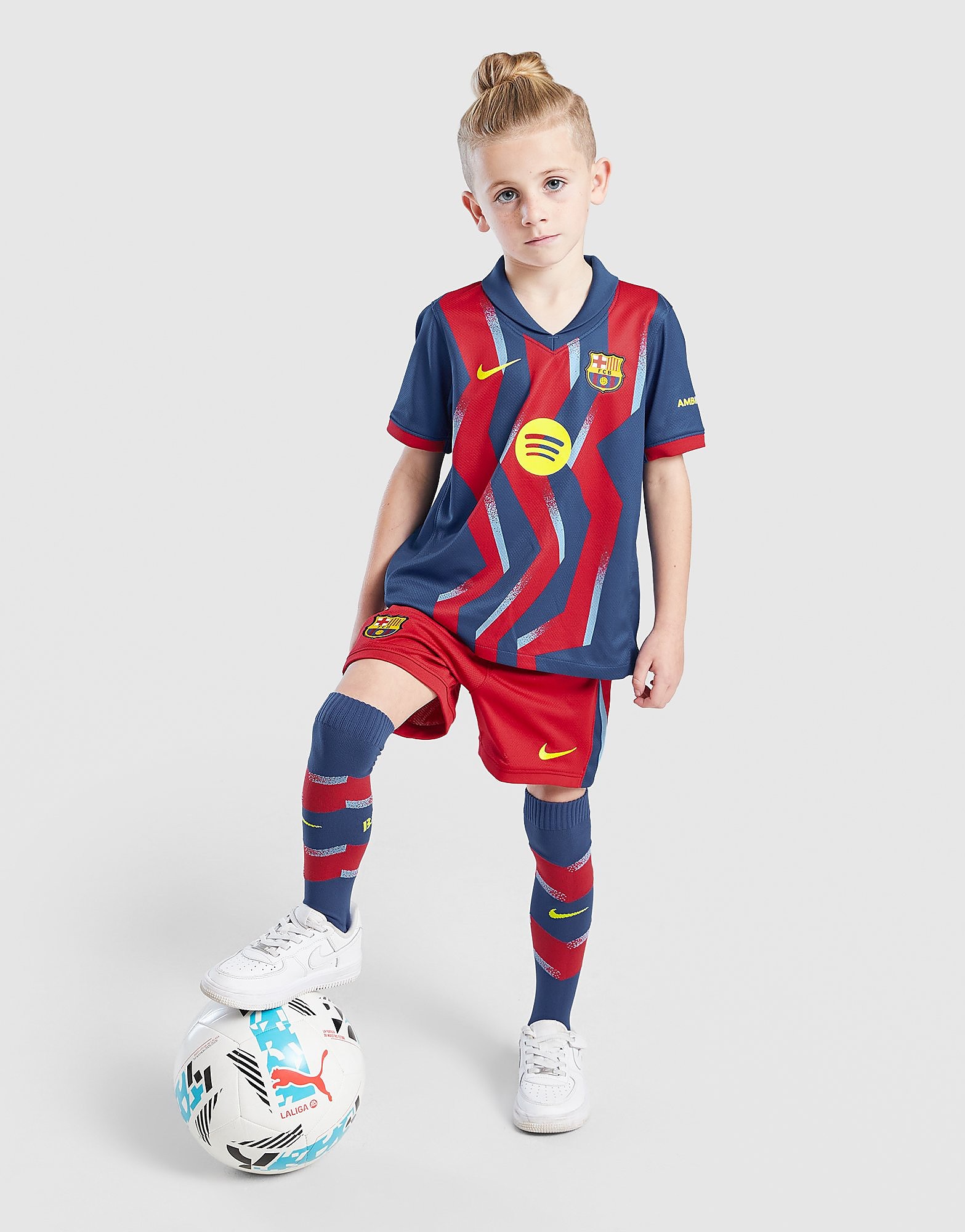 Nike FC Barcelona 202526 Fourth Kit Children