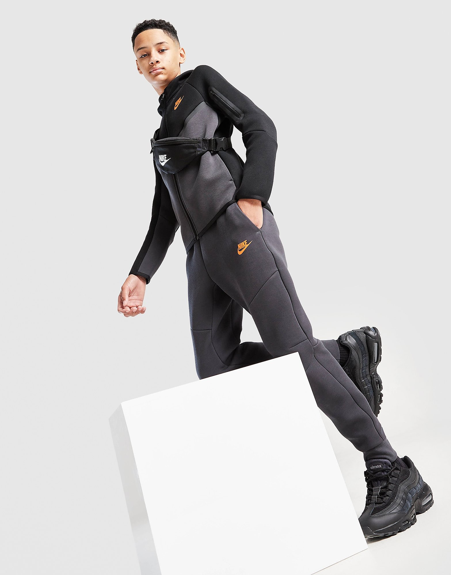 Nike Jogging colour block Tech Junior Smoke Smoke