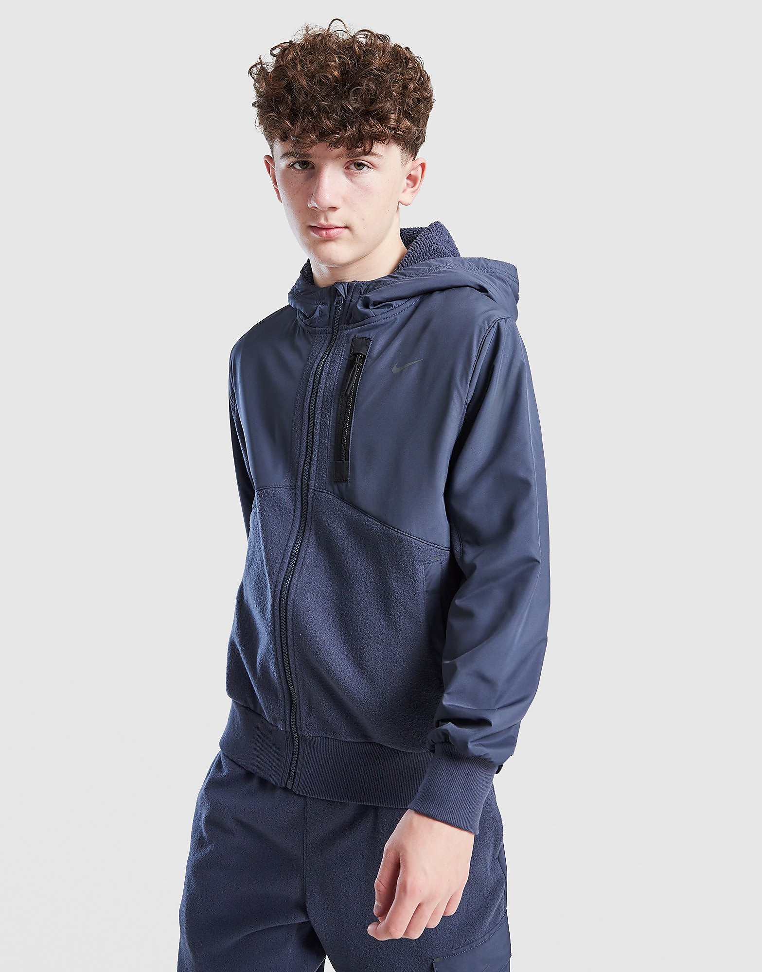 Nike City Utility Winterized Hoodie Junior Thunder Thunder