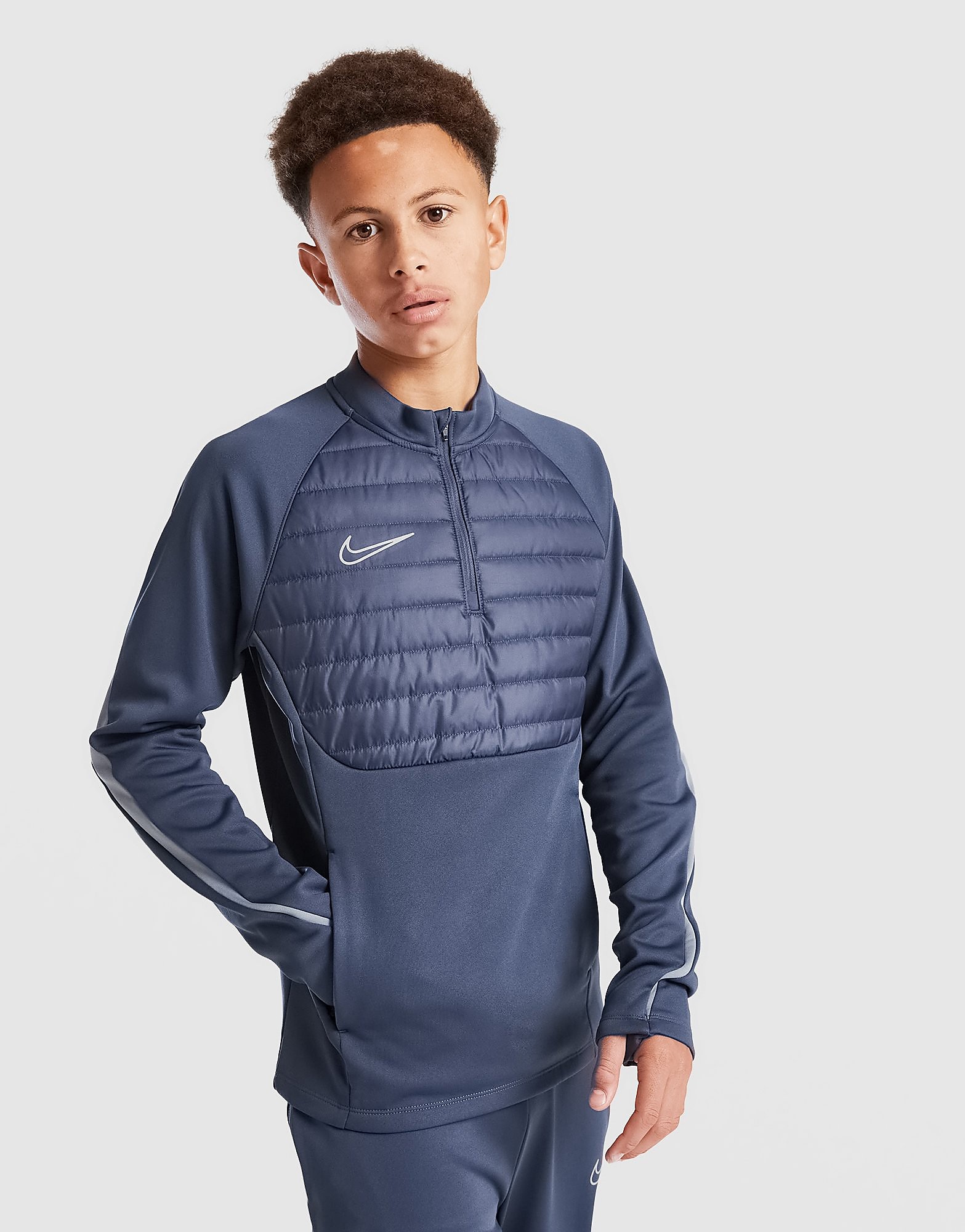 Nike Academy Winter Warrior 14 Zip Top Thunder Thunder