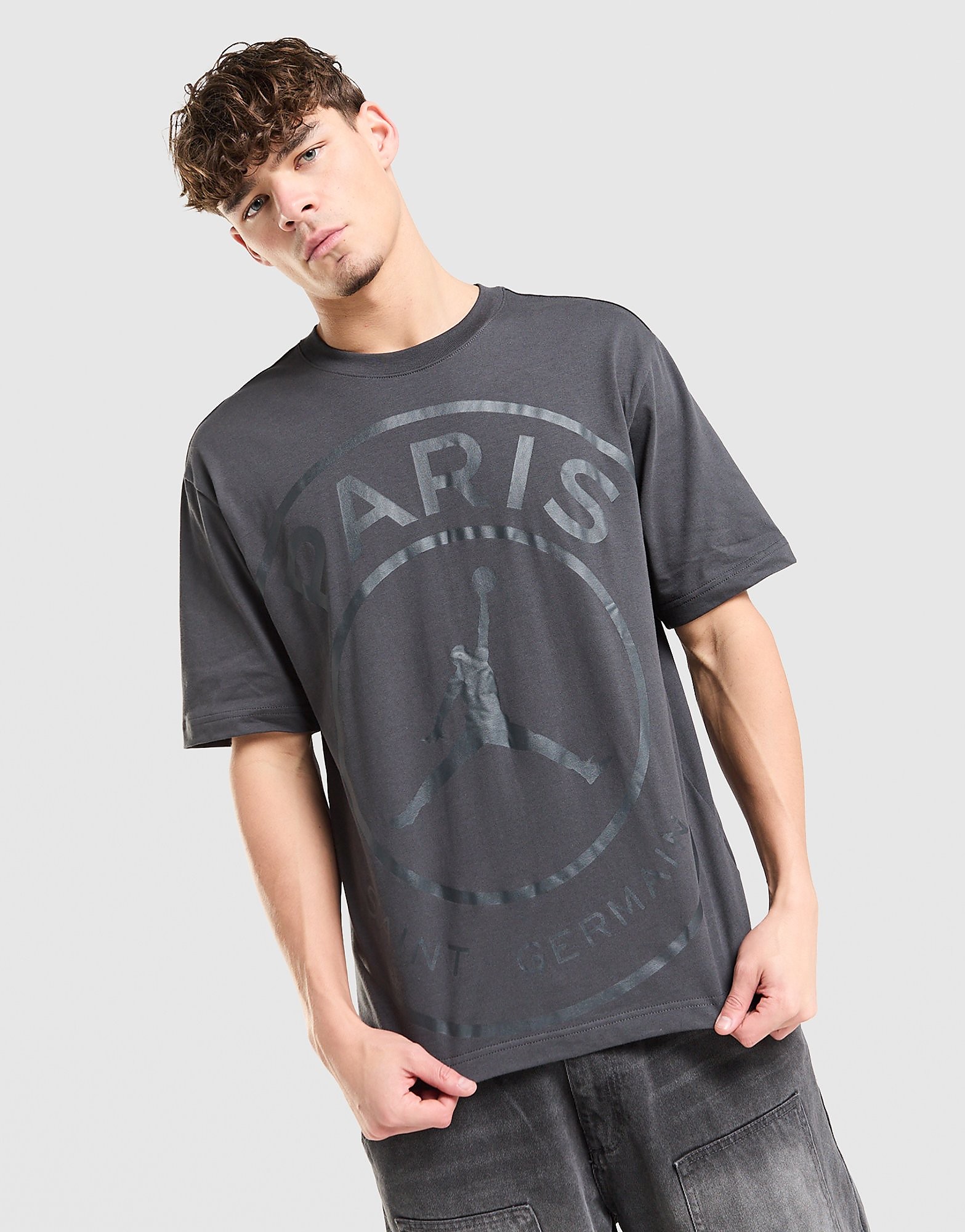 Jordan Maglia Black Cat Paris Saint Germain, grigio