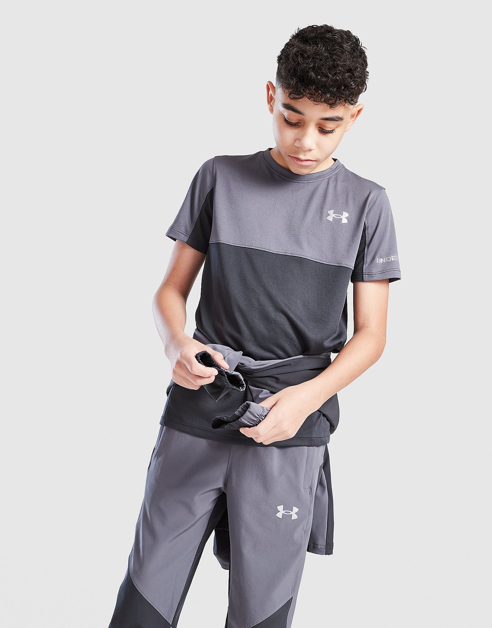 Under Armour Tech Hybrid T Shirt Junior - vue 2