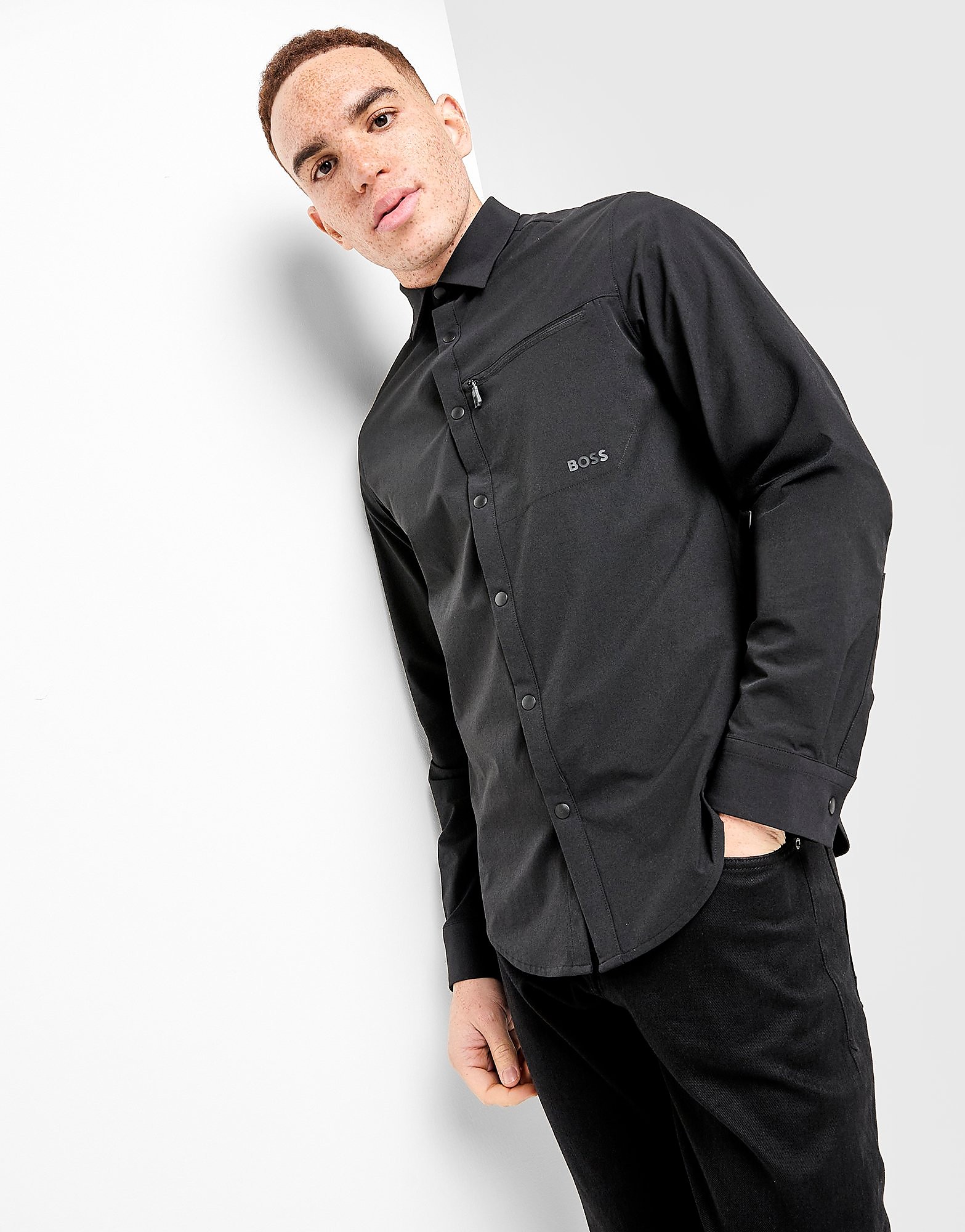 BOSS Button Overshirt